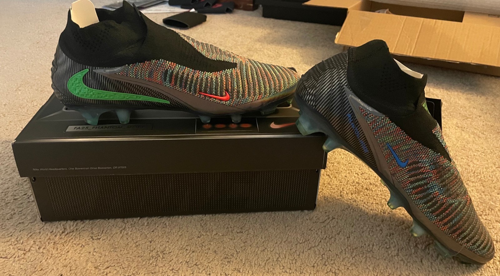 Nike Phantom 6 High Elite “EA Sports FC” Cleat Size 12 HQ2330-900 NEW FAST SHIP