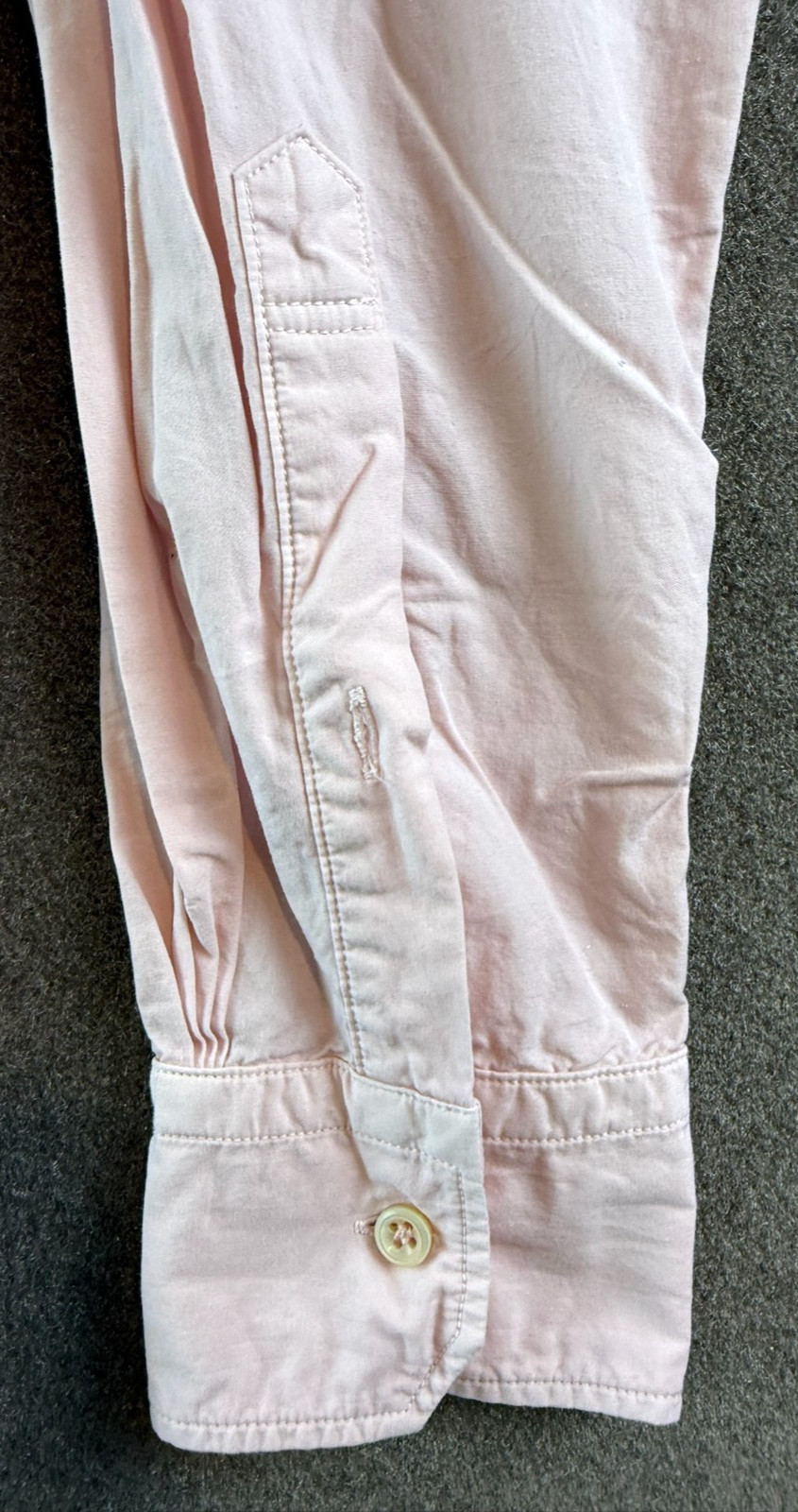 45rpm 45R Pink Cotton Button Down Shirt Made in Japan Men’s Size 4 (US M/L) NWT