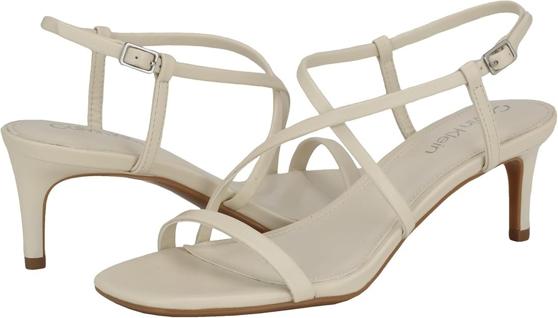 Calvin Klein Womens Ishaya Synthetic Rubber Ivory – Size 11 M *NEW in Box*