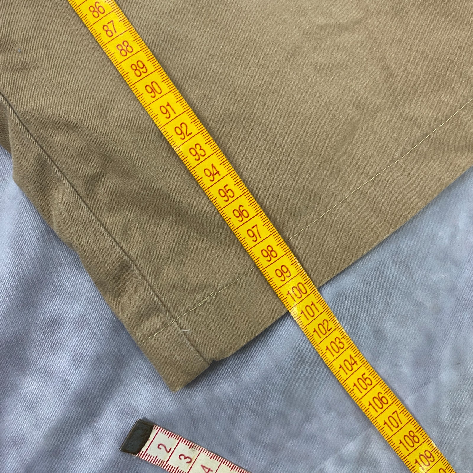 Vintage Polo Ralph Lauren Officer Trousers Chino Pants Beige Khaki W34 L34