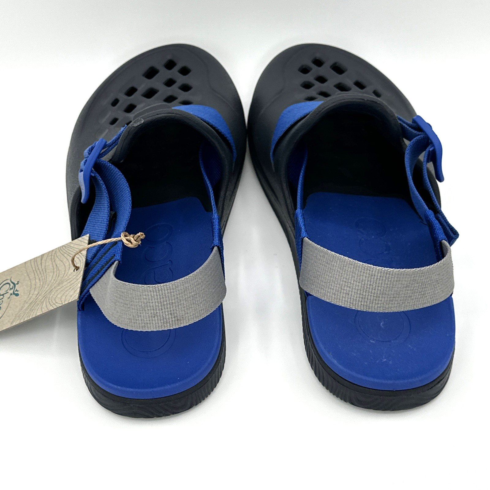 Chaco Chillos Clogs Navy Blue Men’s Size 9 Comfort Slip On Sandals