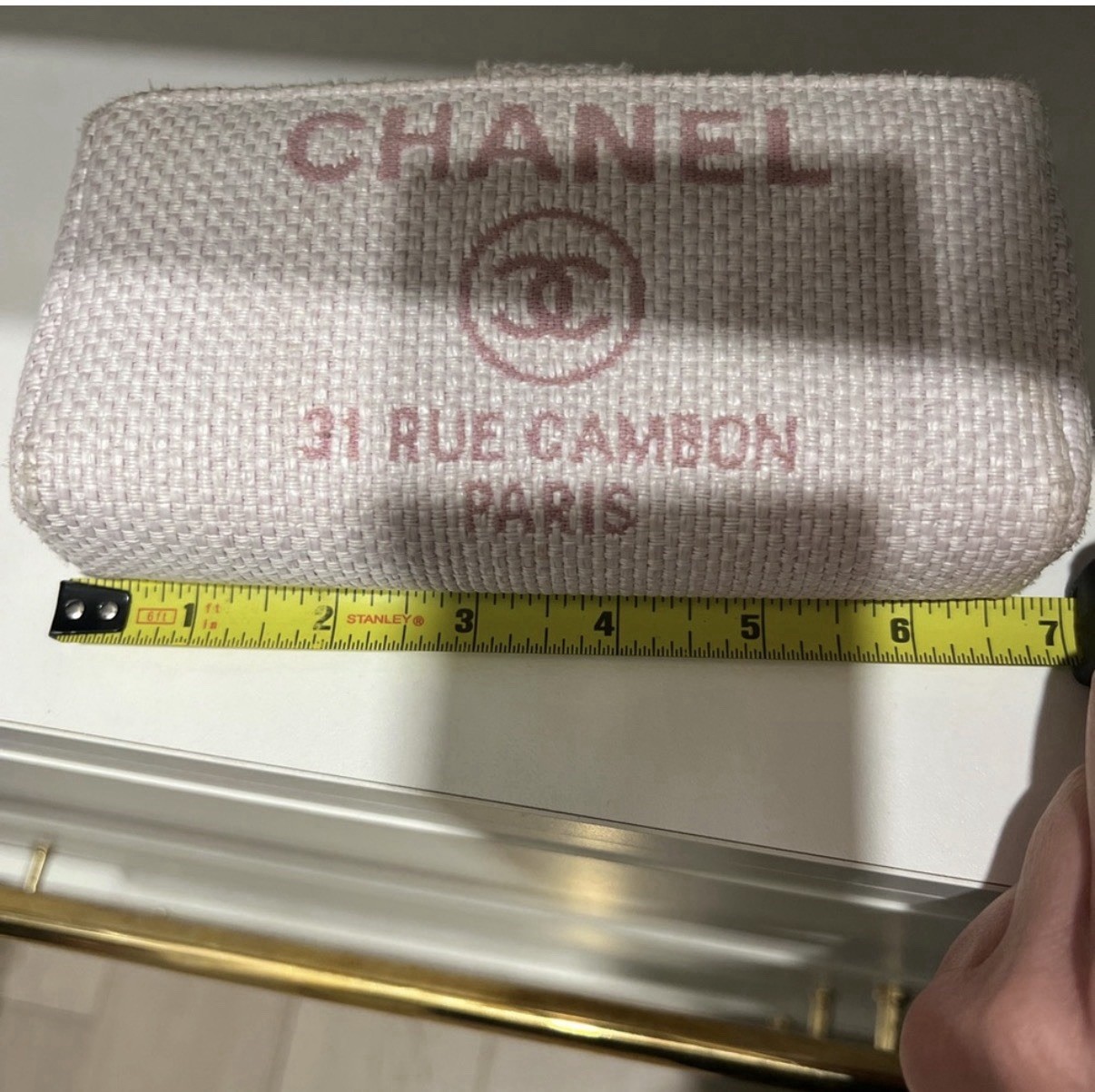 CHANEL Deauville Tweed Long Wallet