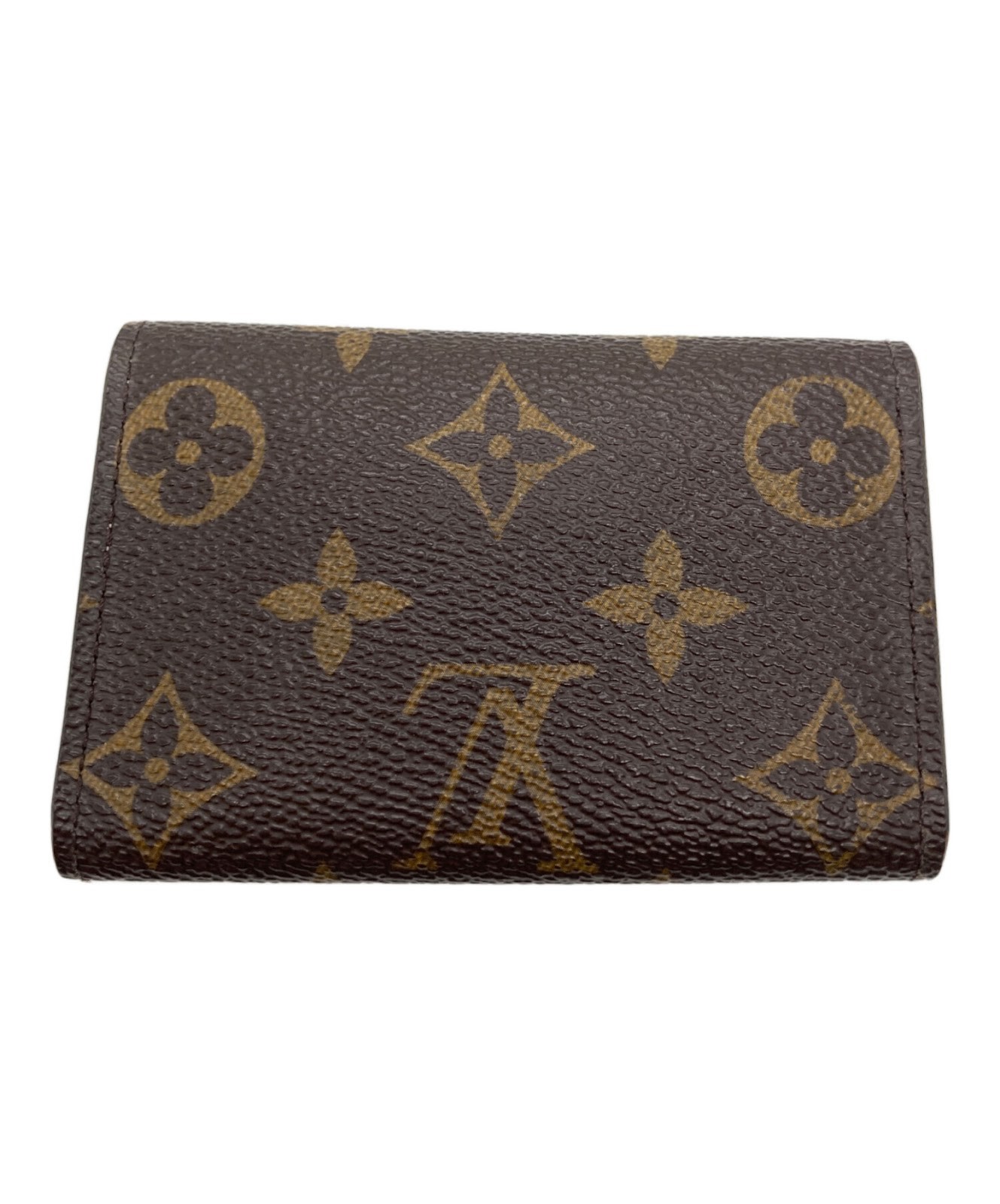 Authentic LOUIS VUITTON Multicle 6 Key Case Brown/Pink Women M61285 #1902