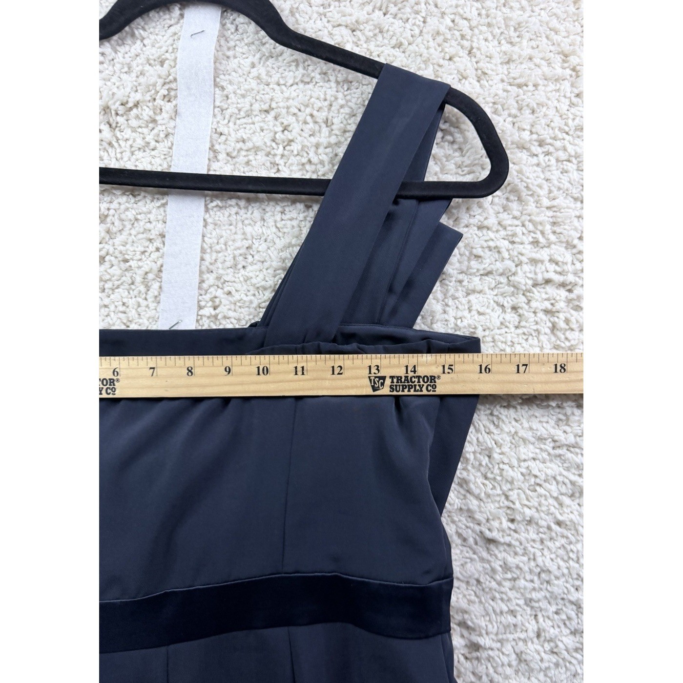The Limited One Shoulder Cocktail Dress Womens Size 8 Navy NWT Ruched Mini