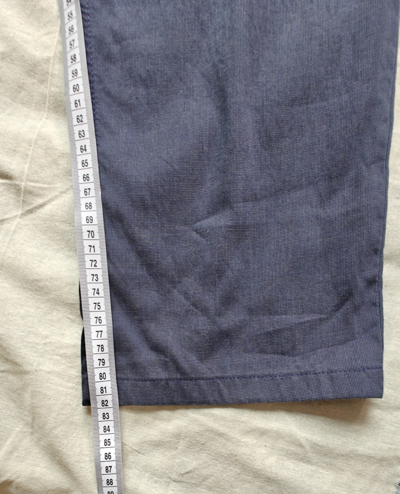 Brax Cooper Fan MTWA Pants Mens 38×36 Blue Straight Leg Stretch Cotton Trousers