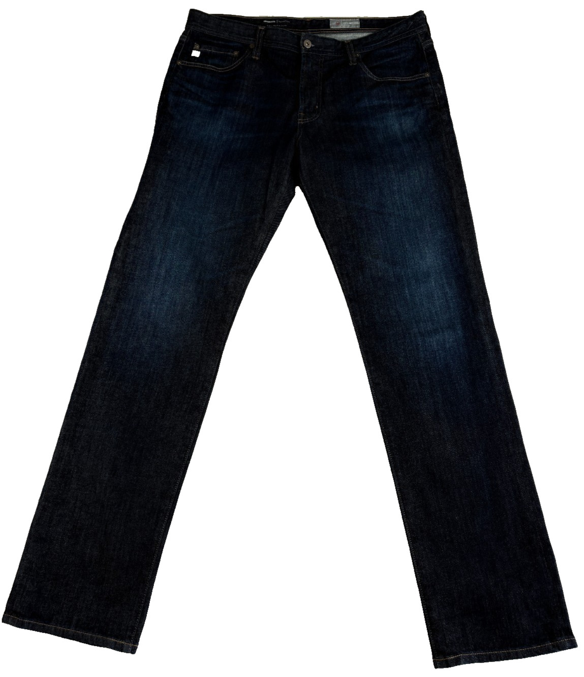 AG 360 Graduate Tailored Leg Jeans Mens 36×34 (39×34.5) Blue Denim Dark Wash