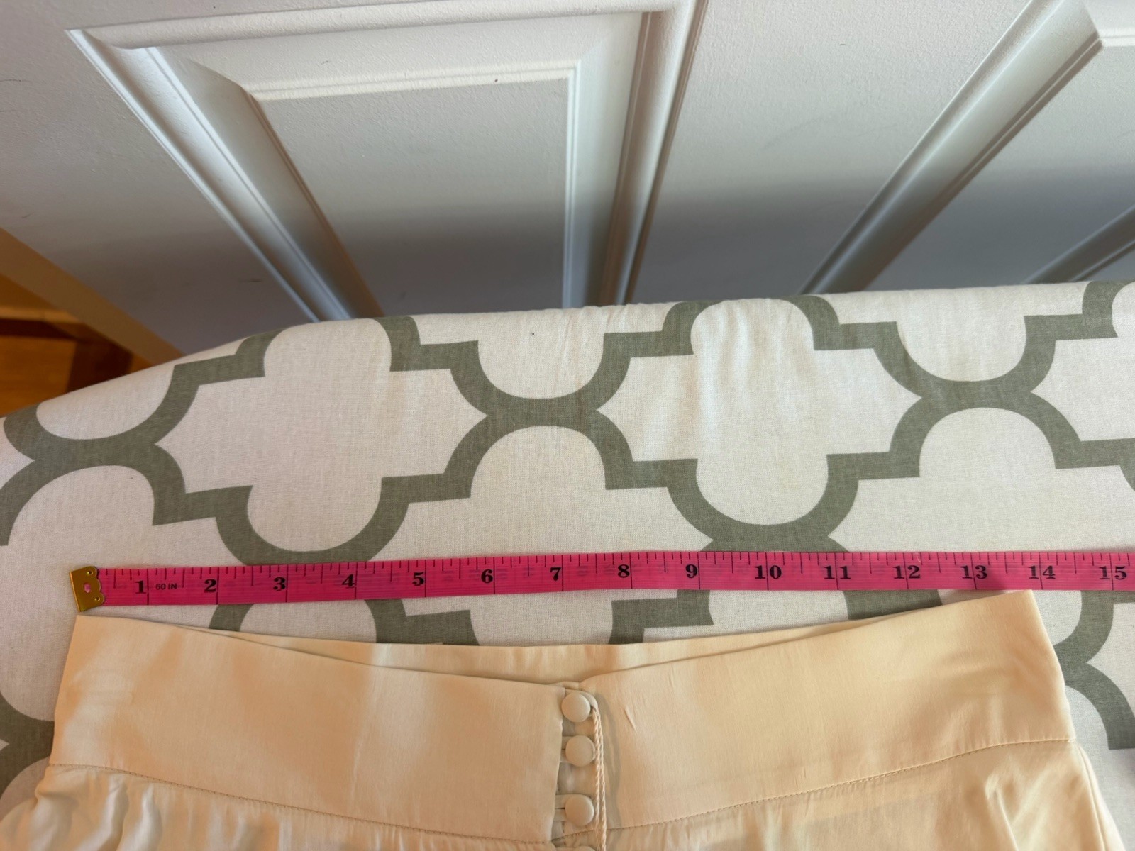 Suoli Made In Italy Colorblock Midi Skirt Button Closure Cotton Blend IT42 US 6