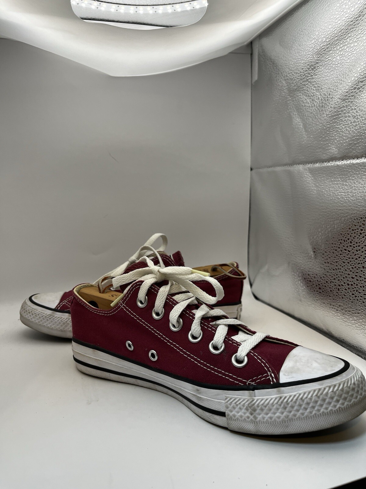 Converse All Star Chuck Taylor Maroon Low Sz 5