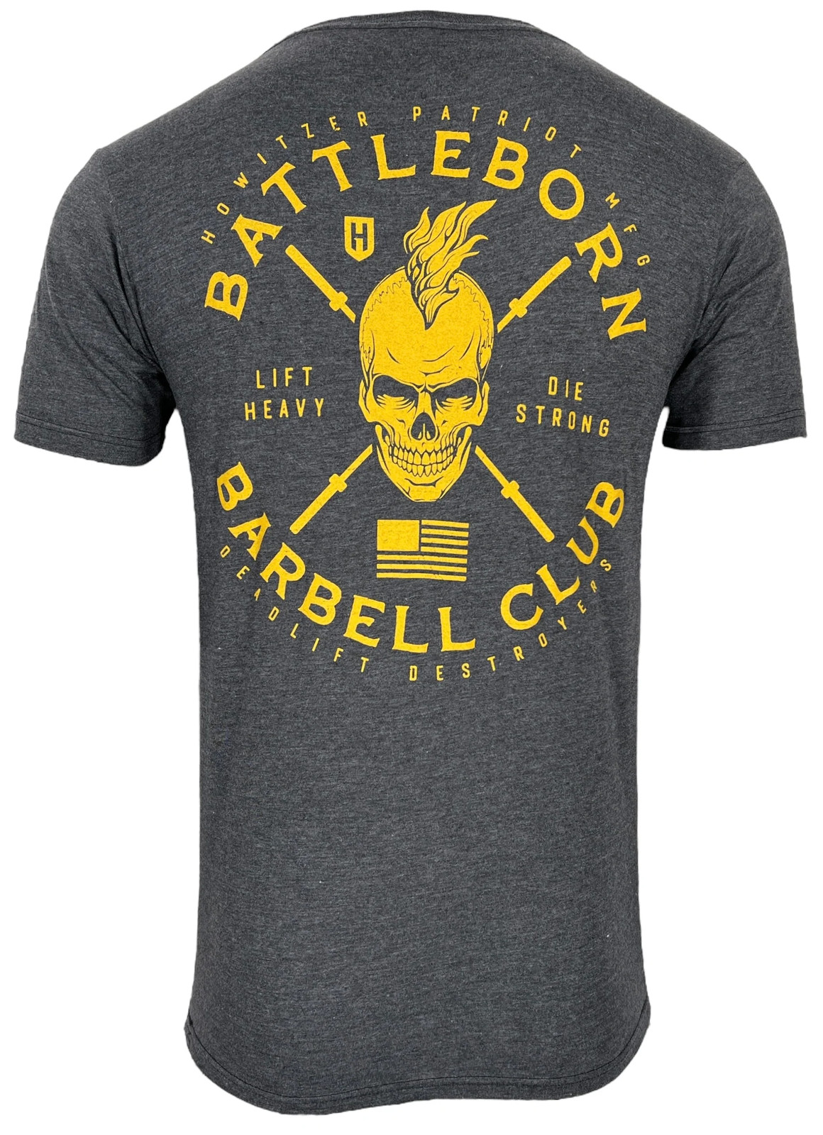 Howitzer Style Men’s T-Shirt Battleborn Club Military Grunt MFG