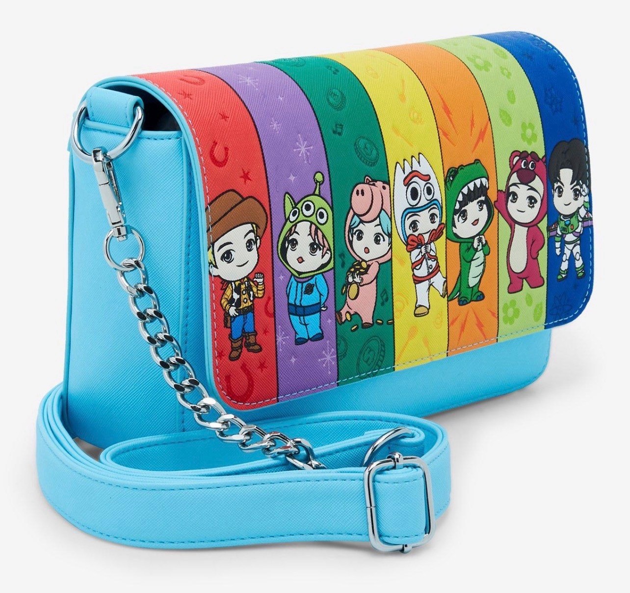 Official Loungefly BTS Toy Story | TinyTAN Crossbody Bag Collab – NWT