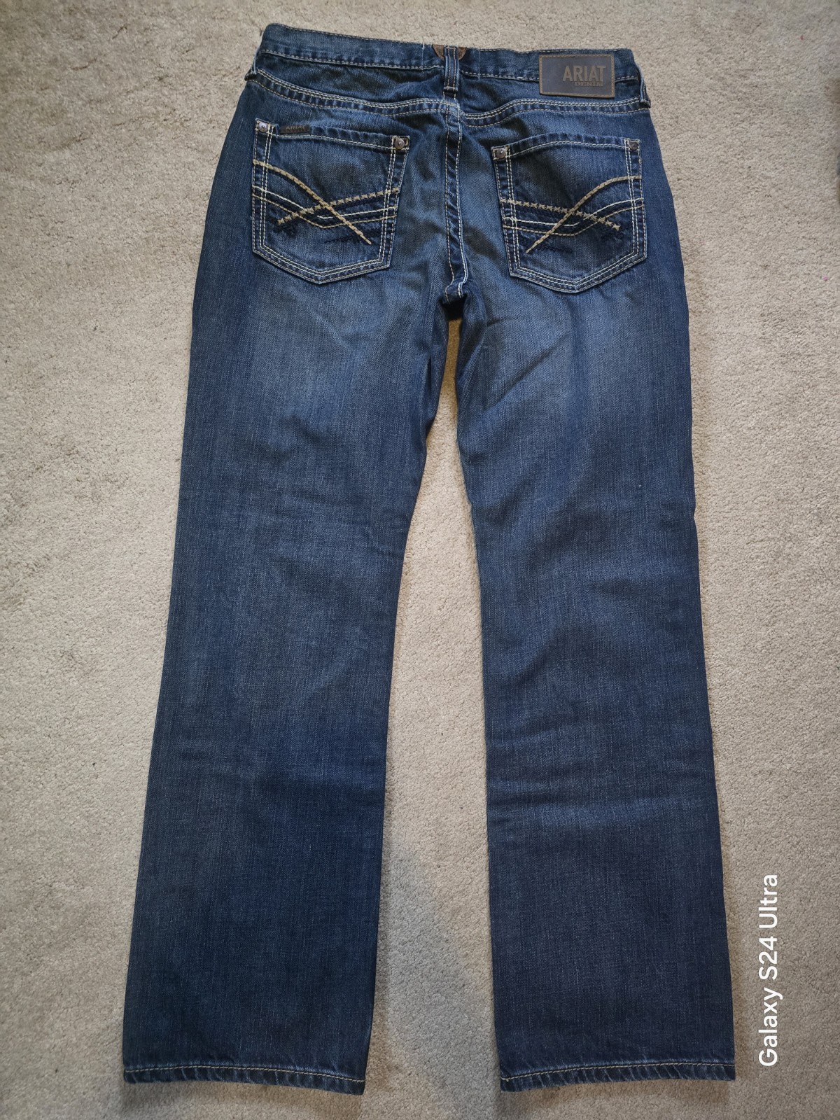 Ariat M5 Jeans Mens 32×32 Straight Leg Fit Denim