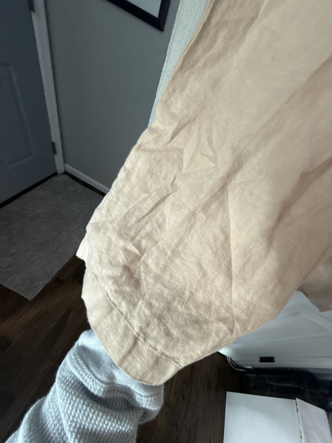 Quince 100% European Linen Pants in Driftwood