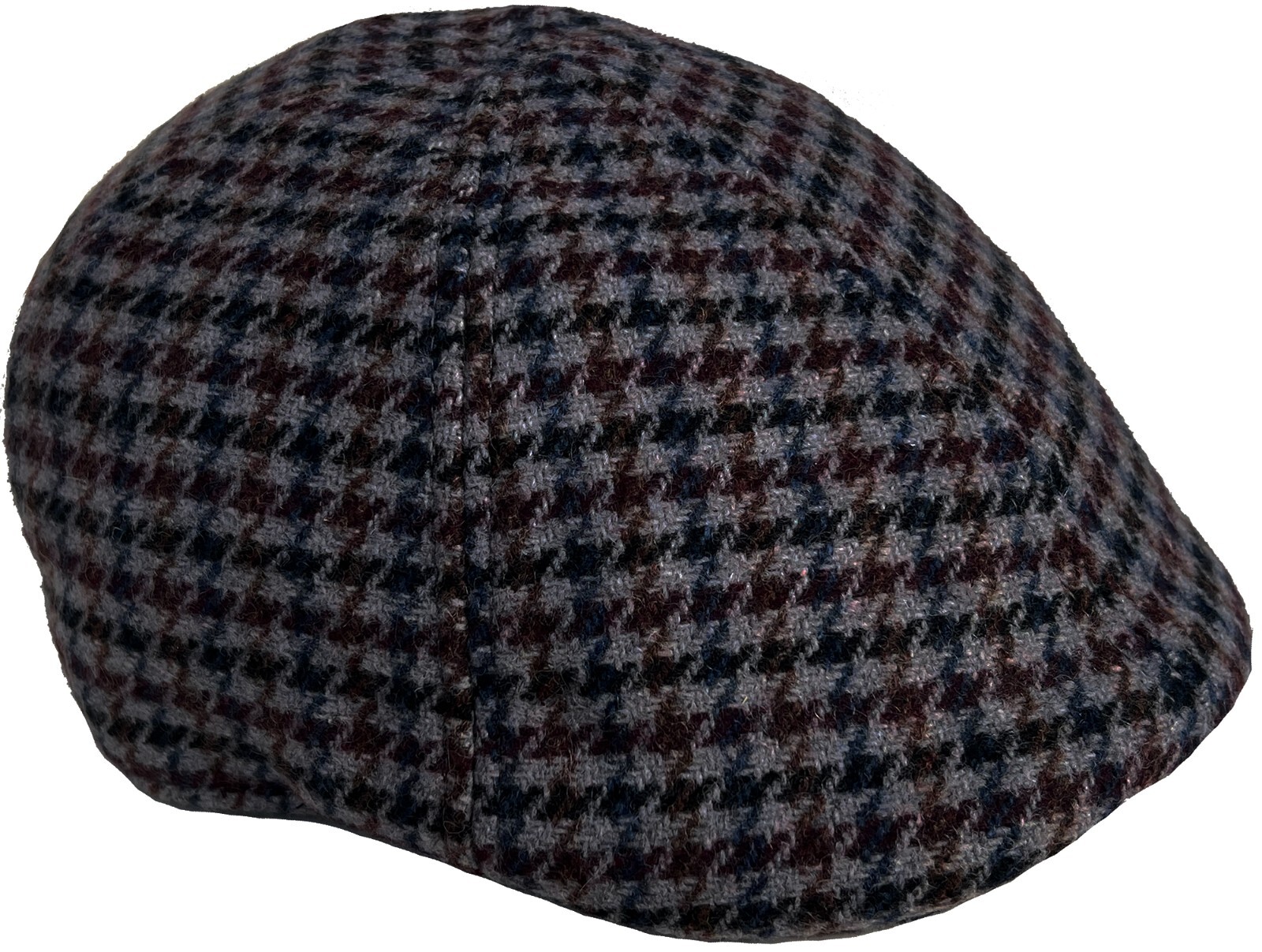 Headchange Econo Hounds Tooth Wool Blend 6 Panel Ivy Cap Duck Bill Scally Hat