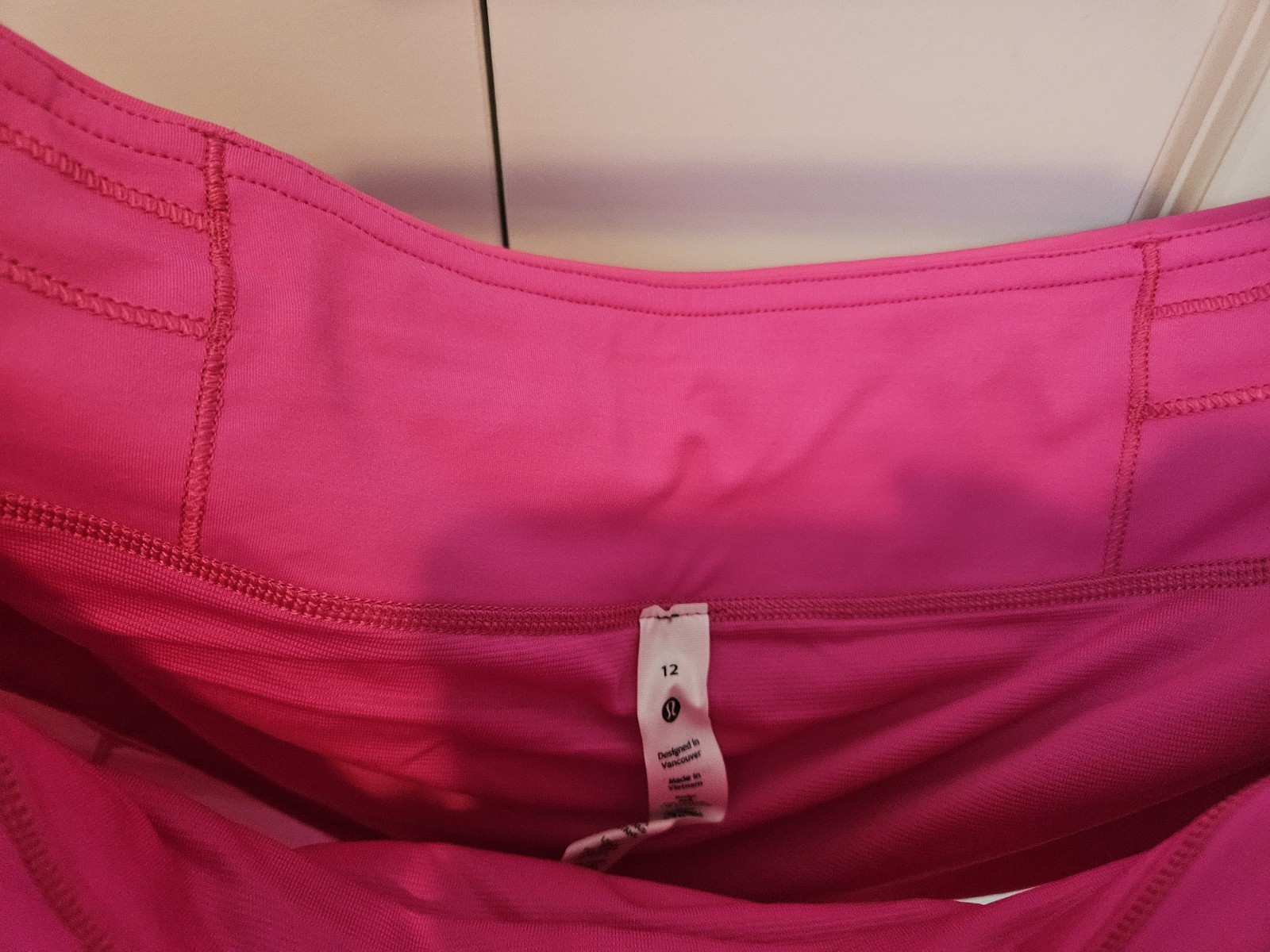 Lululemon Speed Up LR 2.5″ Lined Lightweight Stretch Running Shorts Pink 12