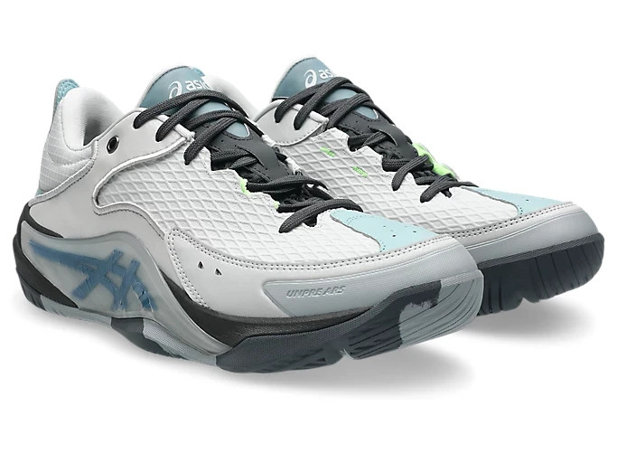 ASICS UNPRE ARS LOW 3 1063A113 020 Cloud Grey Storm Blue Basketball Shoes