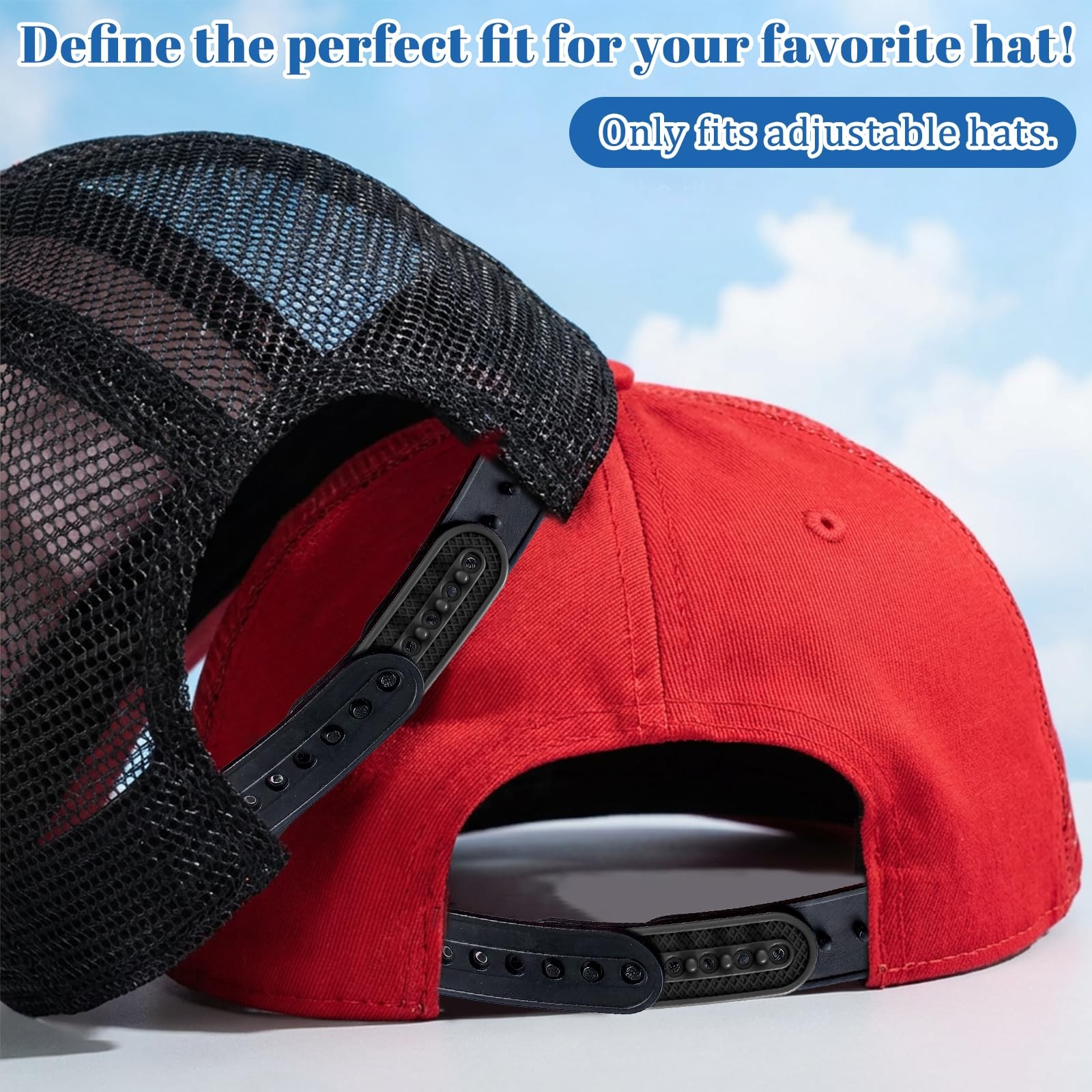 2 Pack Snapback Extender Hat Extender Hat Size Snapback Adjustable Hats Snap