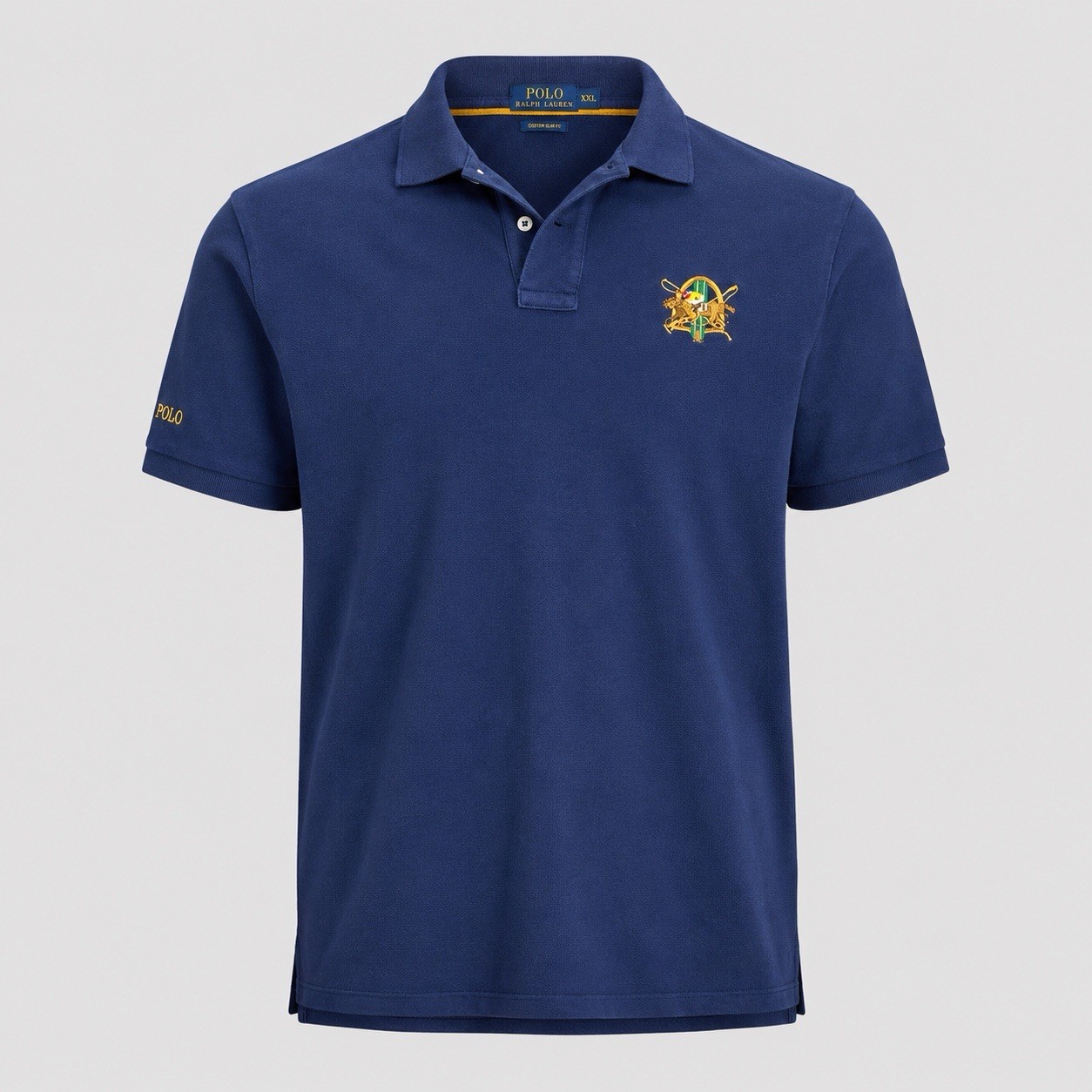 Polo Ralph Lauren Racehorse Embroidered Chest Patch Polo Shirt Men’s XXL SS