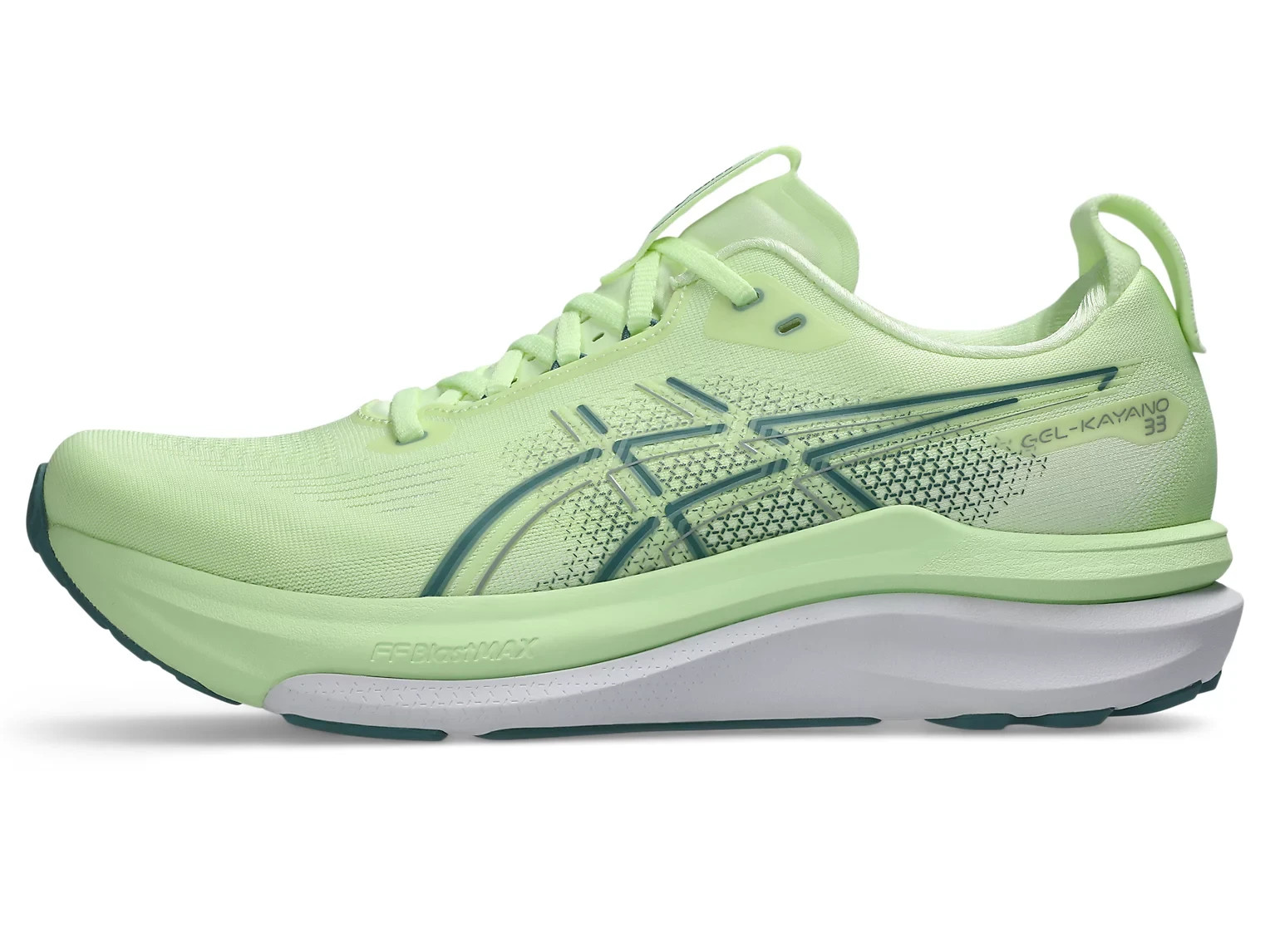 ASICS GEL-KAYANO 33 1011C167 750 Illuminate Yellow White Running Shoes