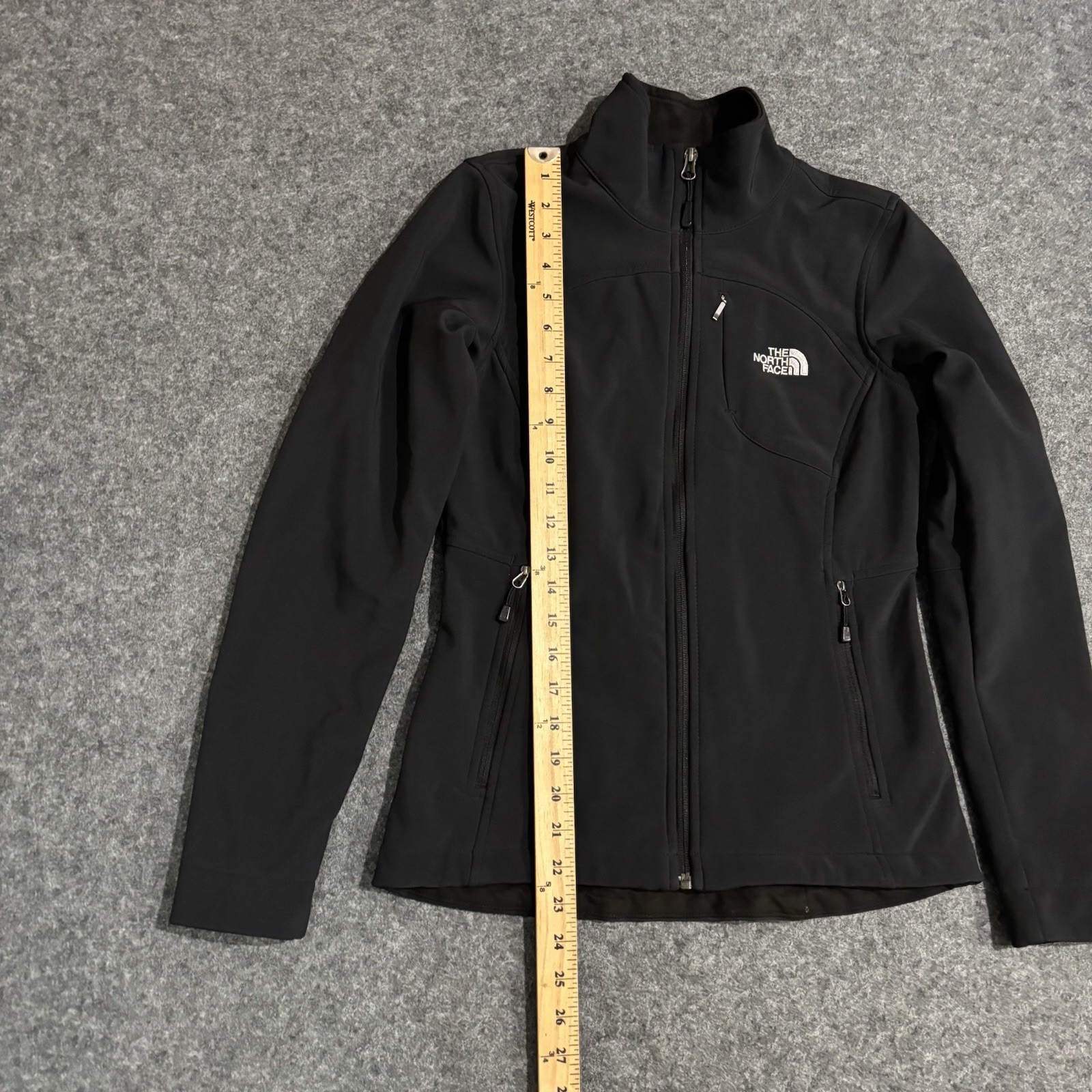 The North Face Apex Softshell Jacket Women’s XS Full Zip Black