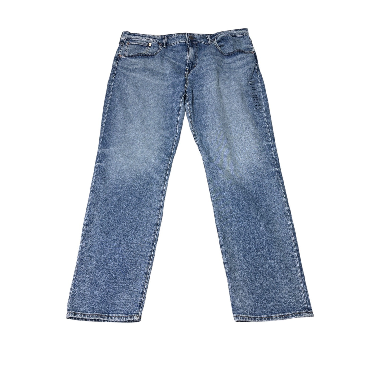 NWT American Eagle Airflex+ Athletic Fit Mens Jeans 40×32 Medium Indigo Wash