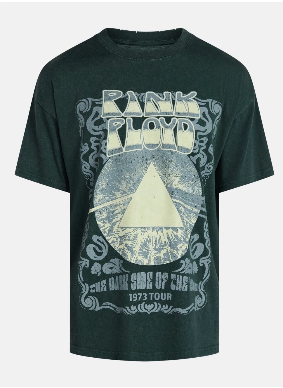 2026 Pink Floyd Men’s Graphic Distressed boxy Mineral Wash Band Tee size XS-3XL
