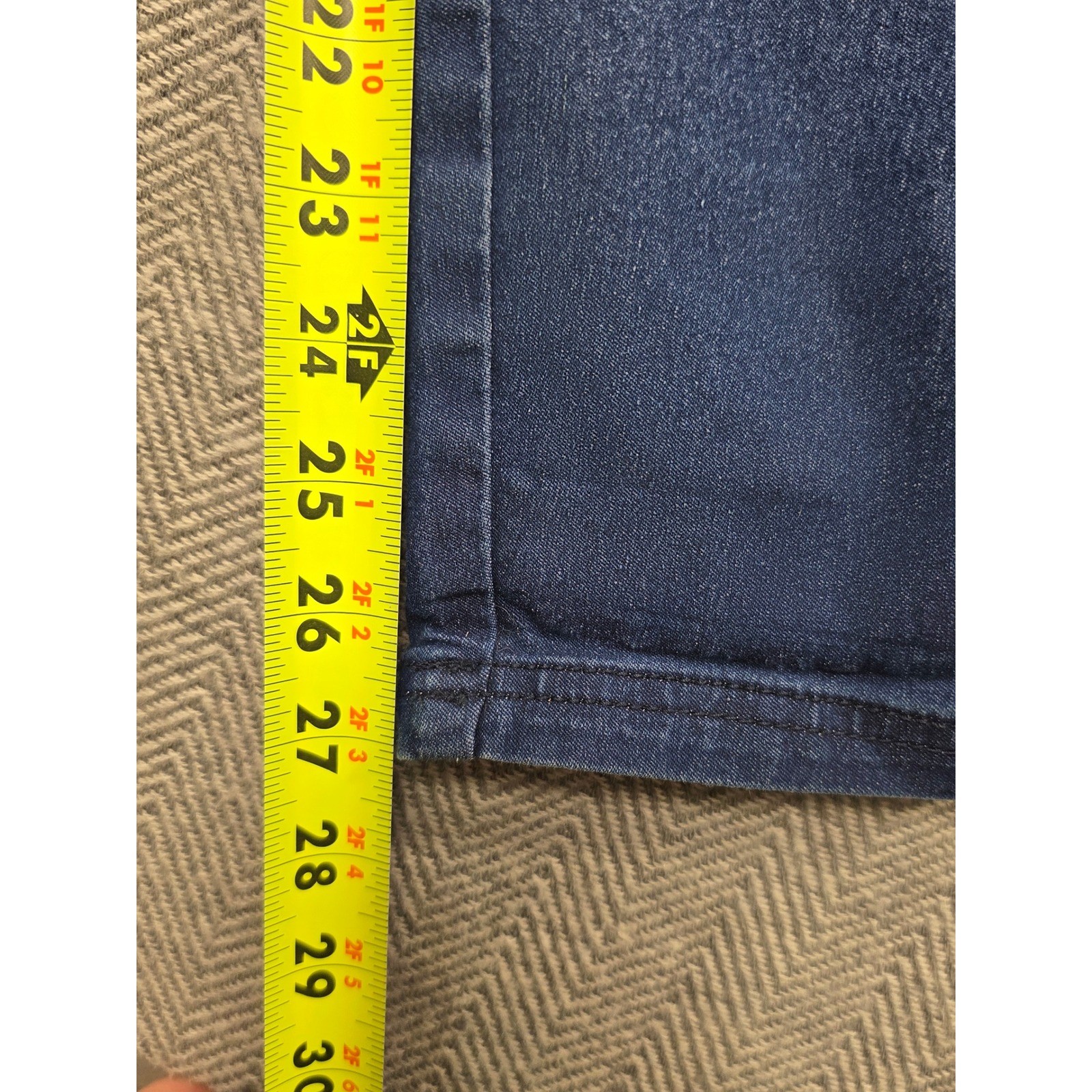 Shields Rose Womens Blue Denim Jeans Straight Leg Style 73168 Size Unknown