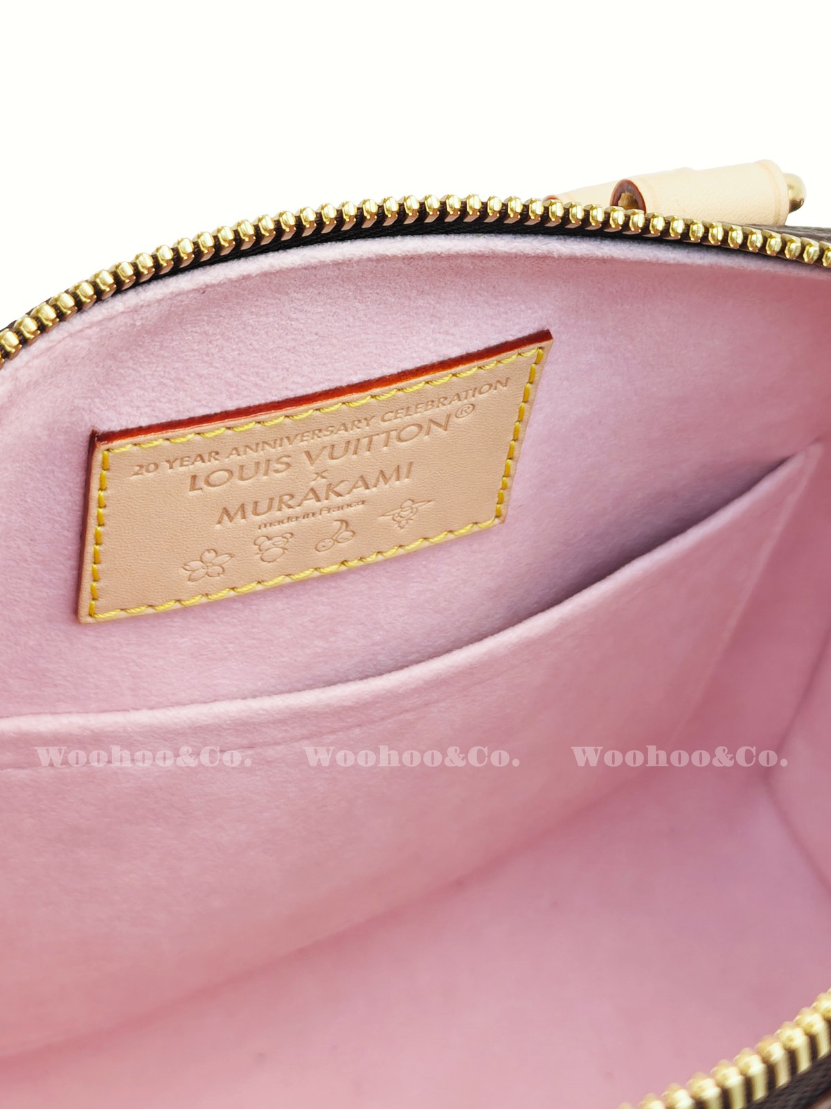 LOUIS VUITTON xTakashi Murakami Cherry Blossom Handbag Women’s 9.8x6x7.4 in