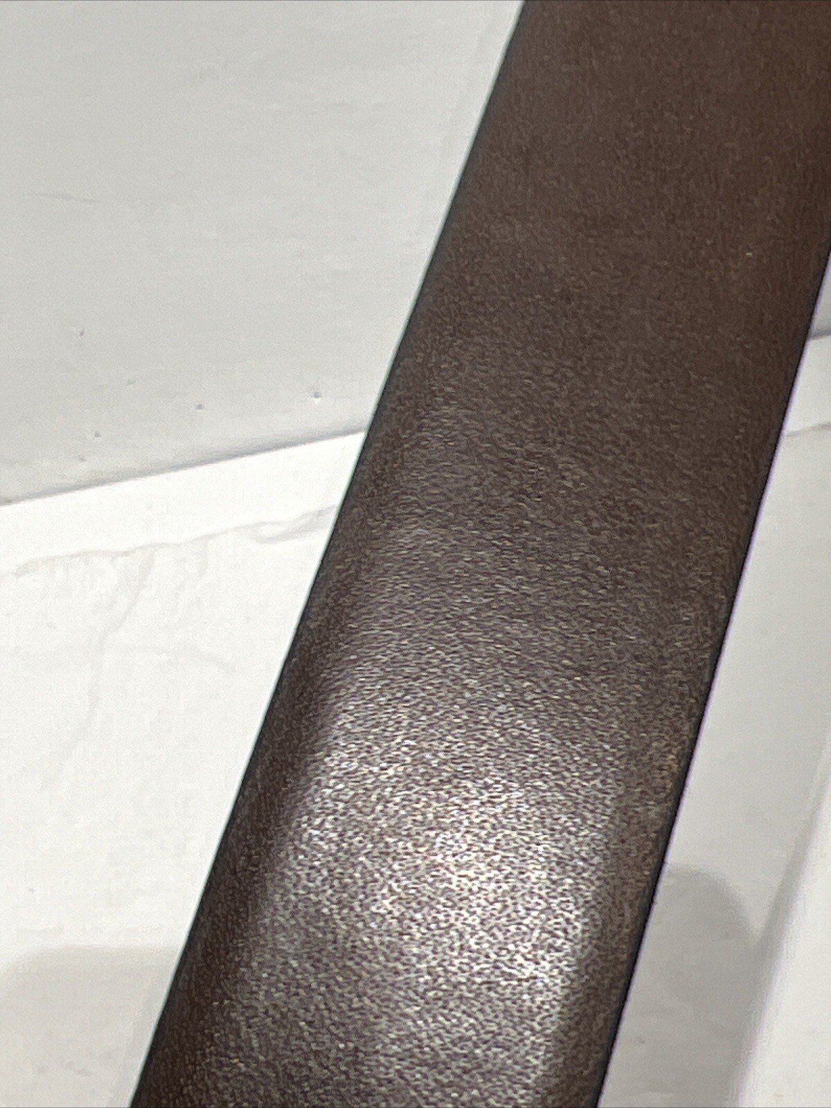 Men’s 32 Geoffrey Beene Italy Leather Belt Reversible Brown Black Gold Hardware