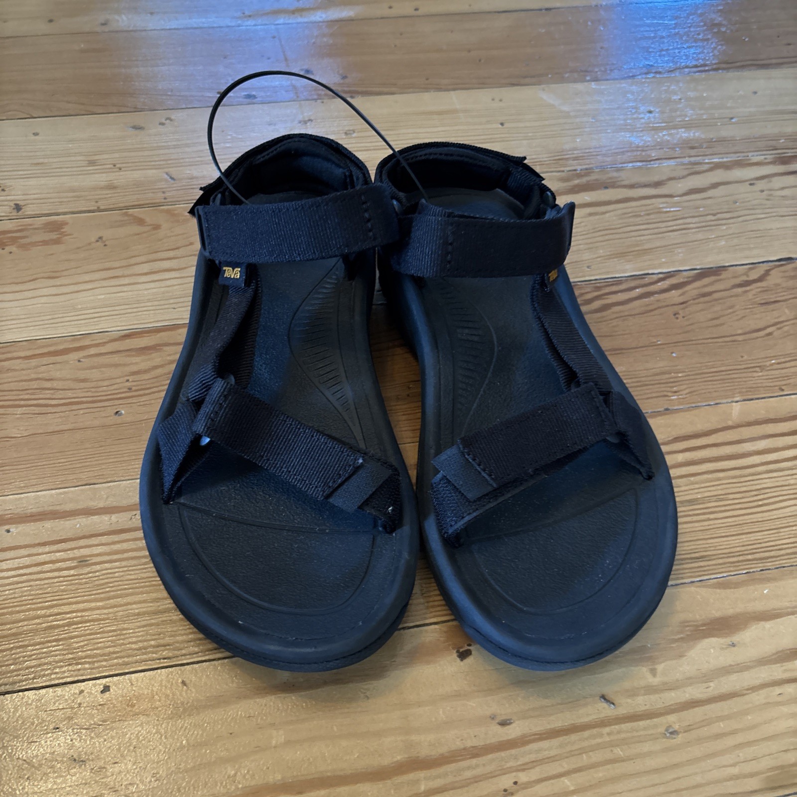 Teva Hurricane XLT2 Sport Sandals Black Adjustable Straps Hiking Camping Women 6