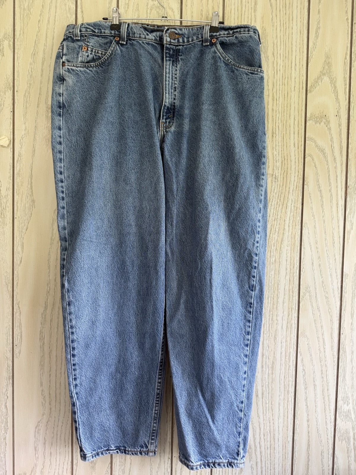 VTG 90s Levis 560 Jeans Men 36×29.5 Loose Tapered Orange Tab Made in USA 05-97