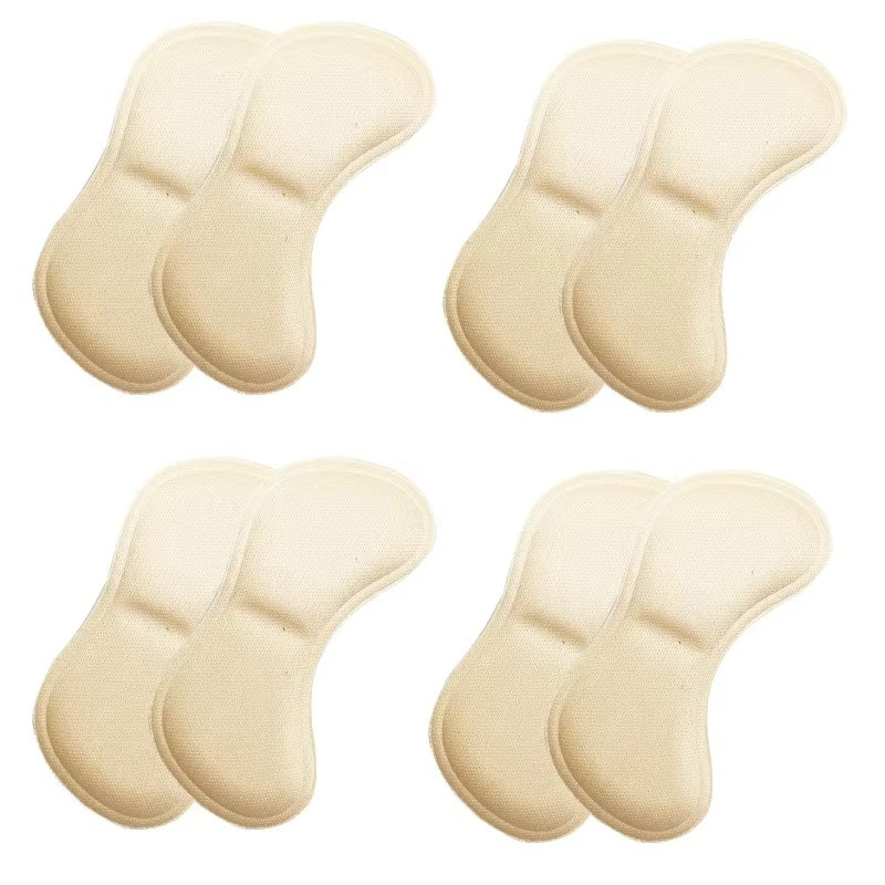 4 Pairs Heel Grips – Anti-Slip Cushion Pads for Loose Shoes & Blister Protection