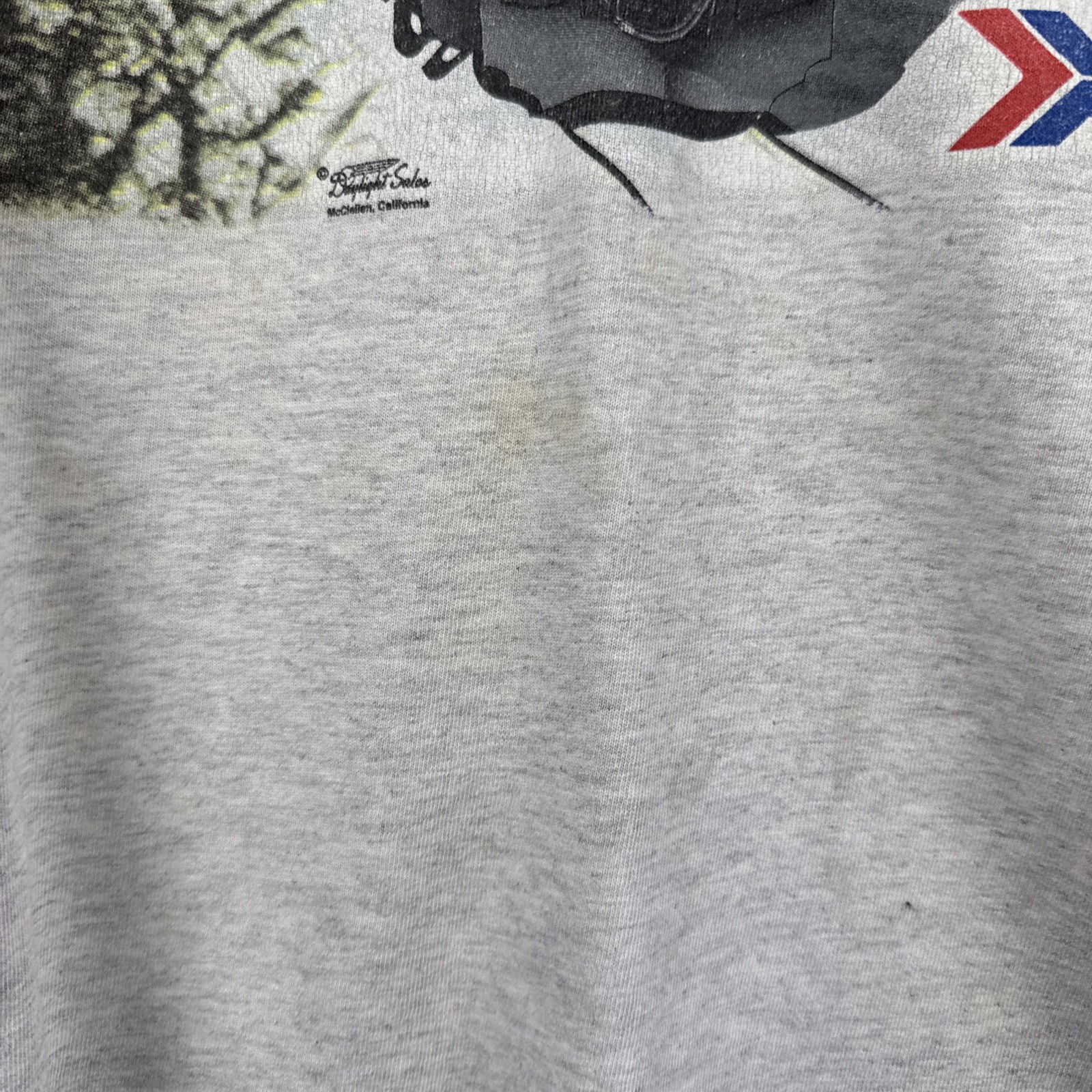 Vintage Amtrak Daylight Sales Train Shirt California USA Sz Large