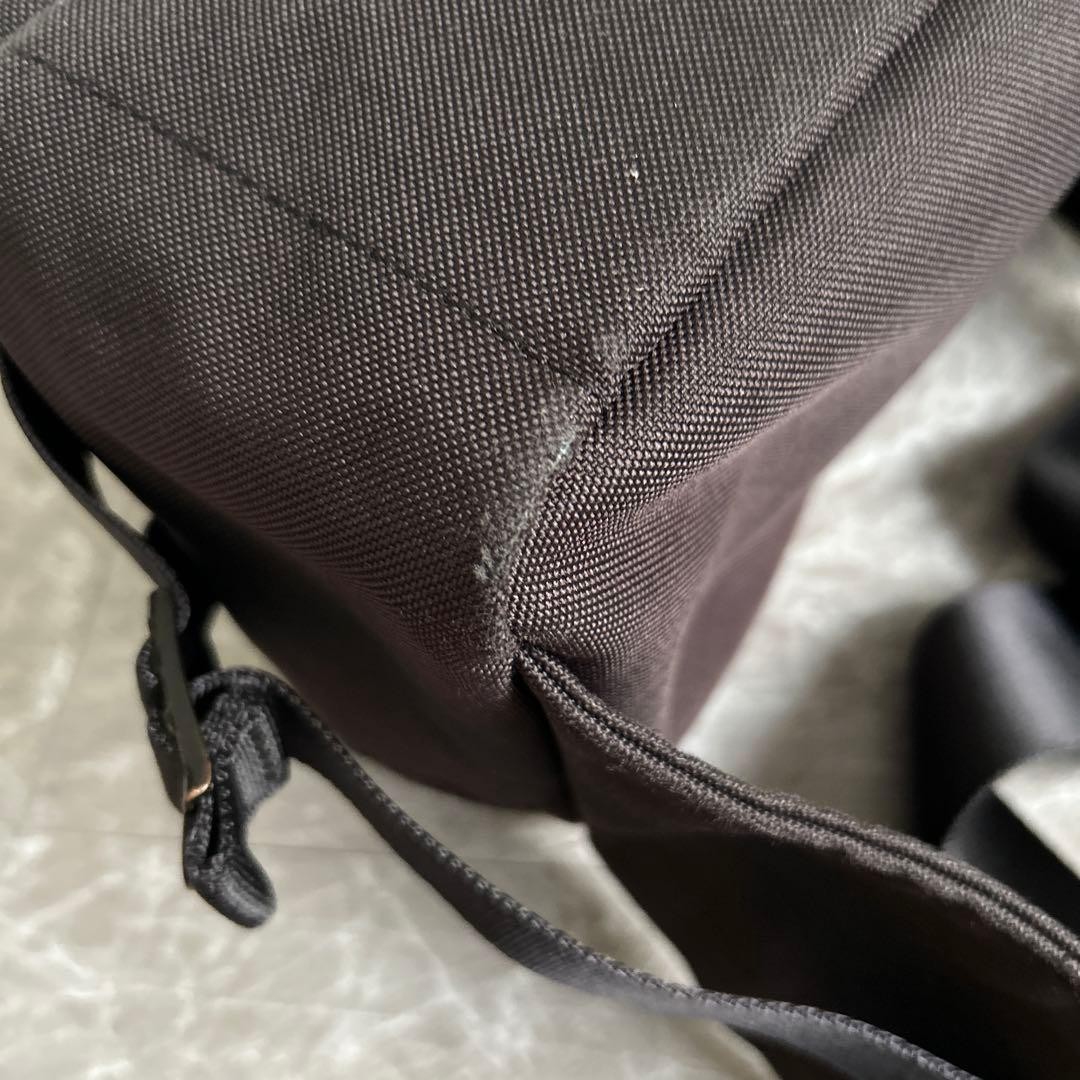 PORTER Black Shoulder Bag Porter Yoshida