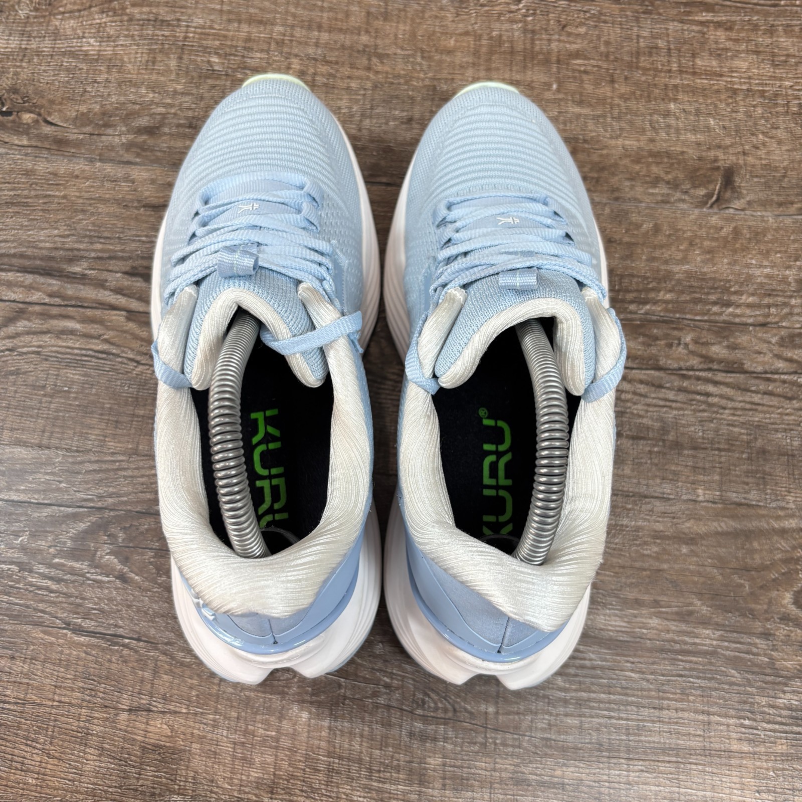 Kuru Atom 2 Shoes Women’s 7 M Mist Blue Bright White Walking Running Sneakers