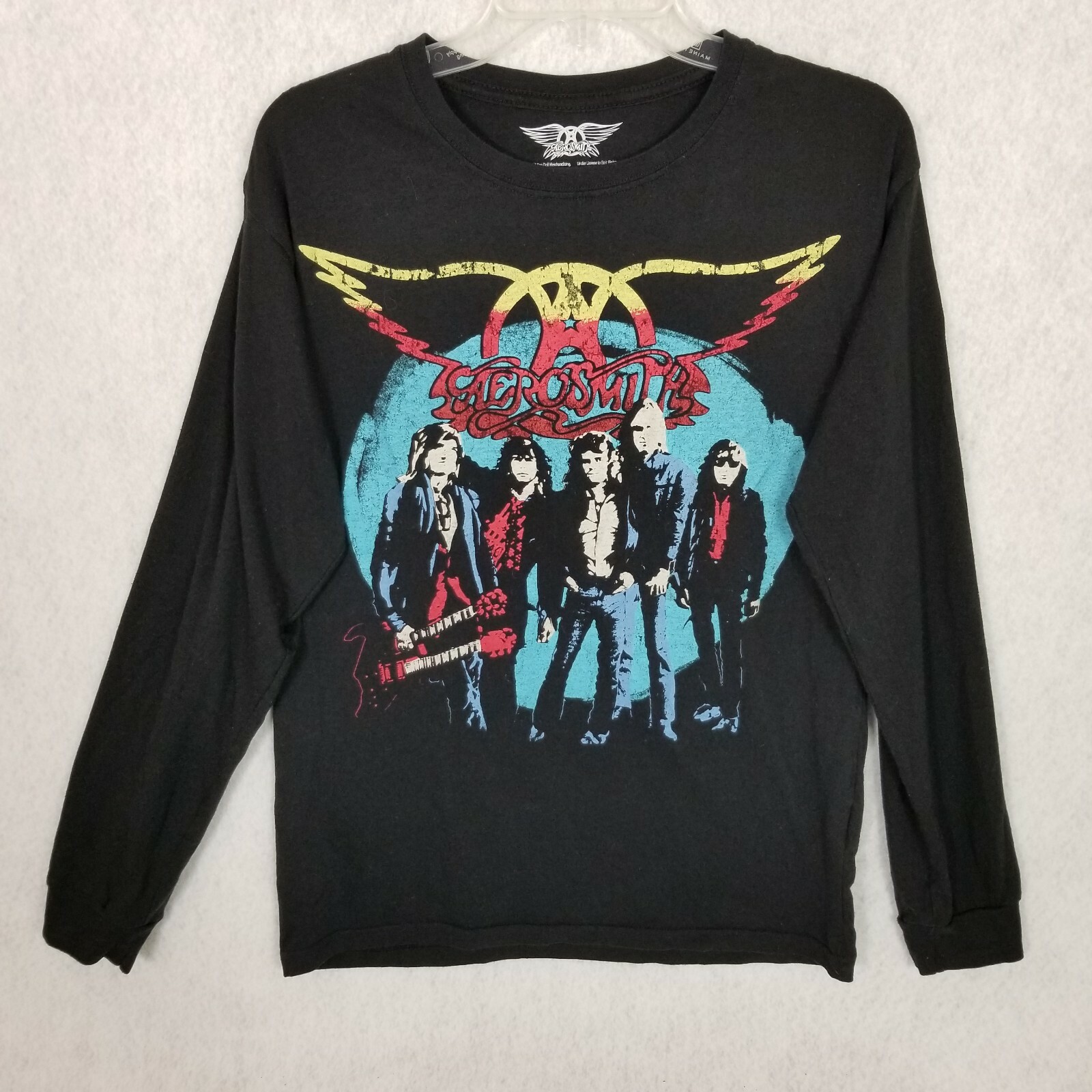AEROSMITH 2017 Concert ROCKS TOUR Graphic T-Shirt ~ Black ~ Medium