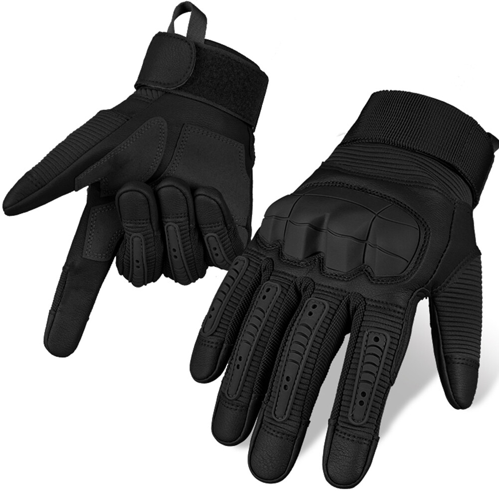 Men’s Tactical Gloves Touch Screen Windproof Full Finger Gloves Army Military US