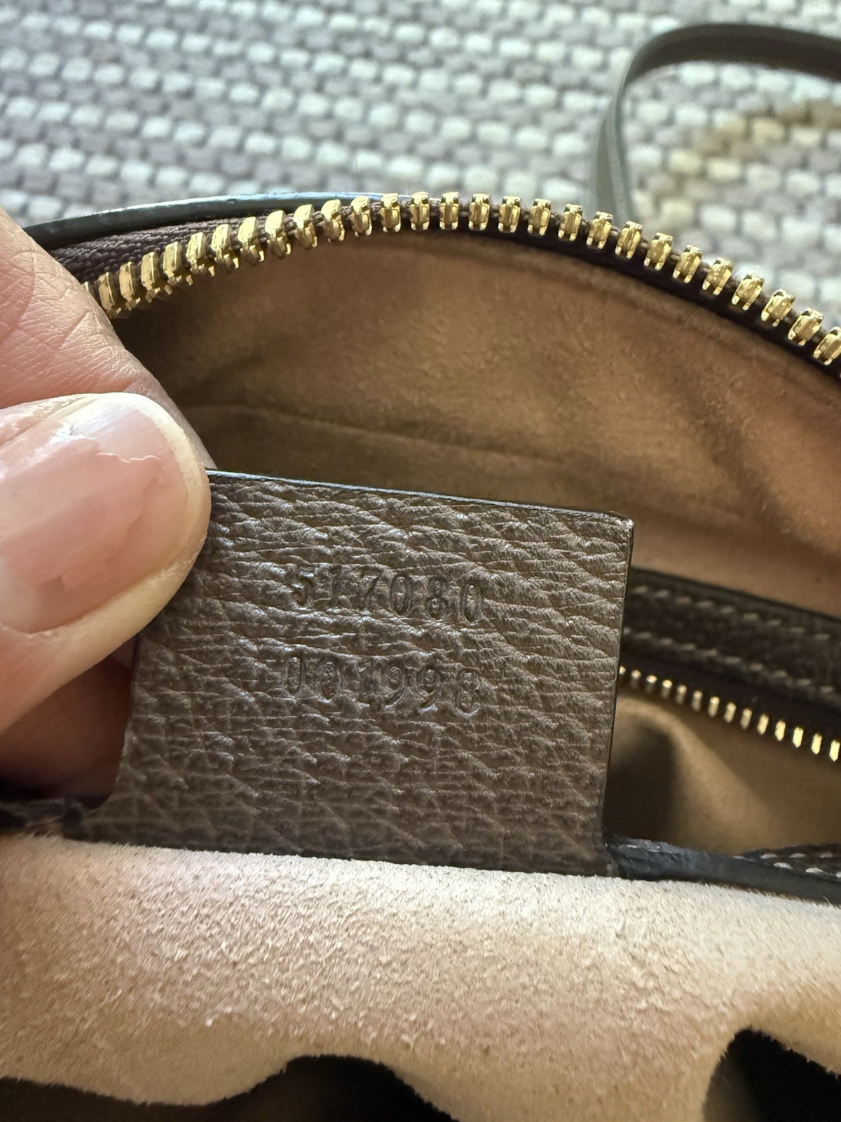 Gucci GG Supreme Monogram Ophidia Shoulder Bag