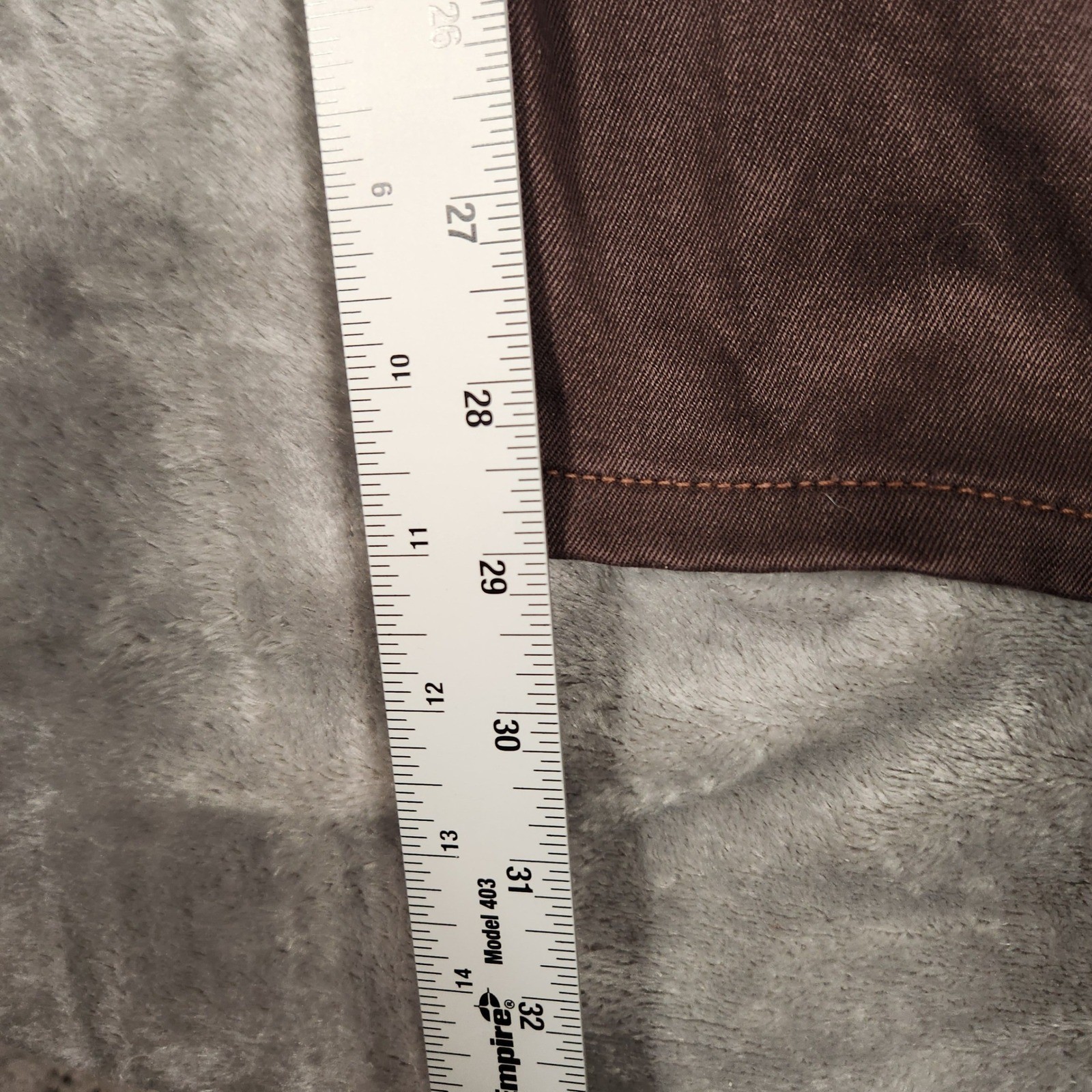 Joe’s Jeans The Brixton Men W33 Brown Excellent Straight Leg Cotton Twill Pants