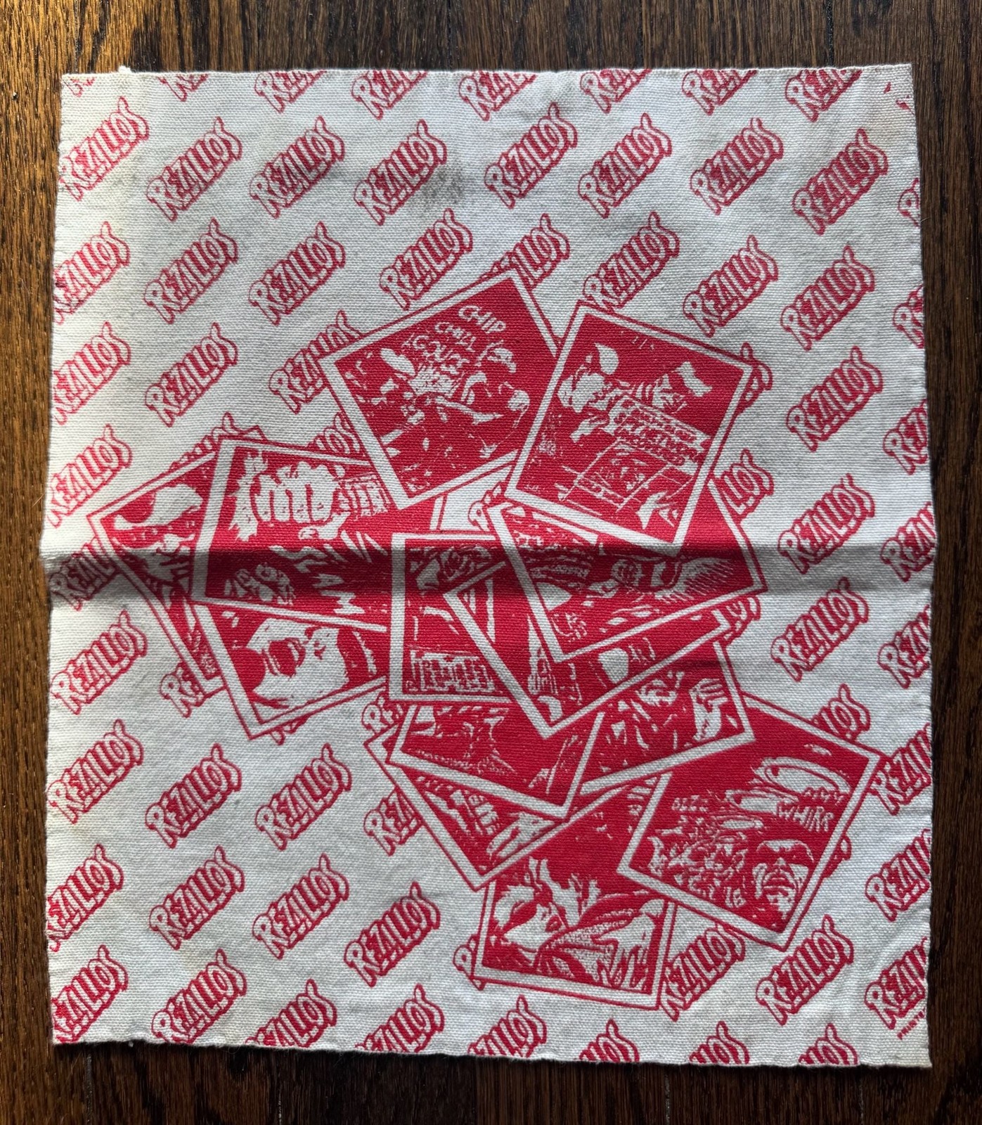 VINTAGE Can’t Stand The Rezillos 10.25” x 11.75” BACK PATCH BRITISH PUNK R