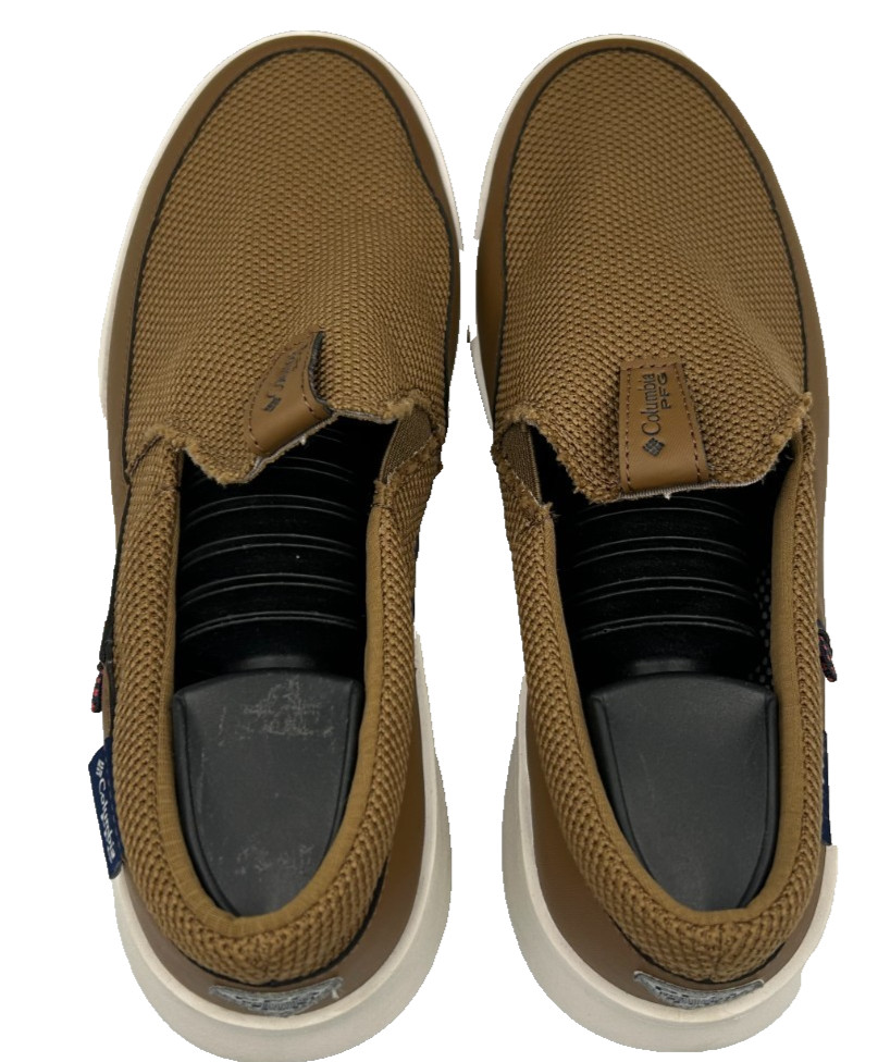 Columbia Men’s PFG Boatside Breathe Slip On Fishing Shoes Brown Size:10 120G