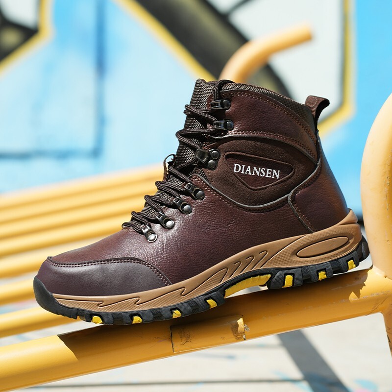 Indestructible Mens Work Boots Steel Toe Safety Shoes Waterproof Non Slip Boots