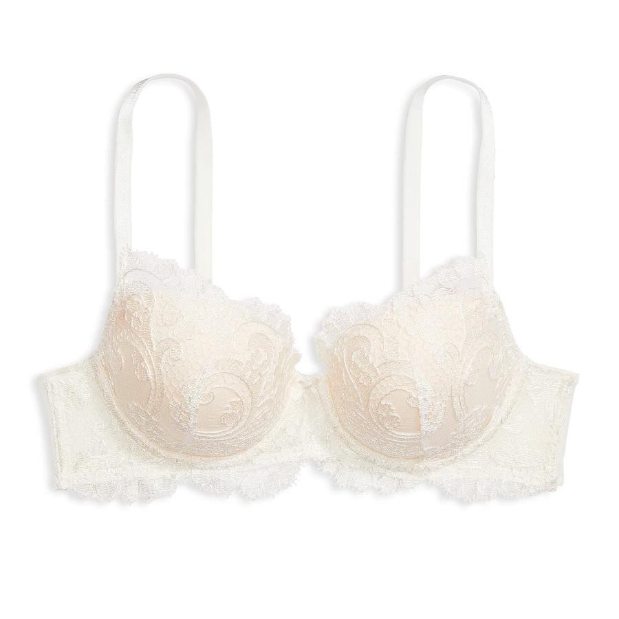 Victoria’s Secret Dream Angels Demi Bra 36DDD *Coconut Boho Floral Lace* NEW!