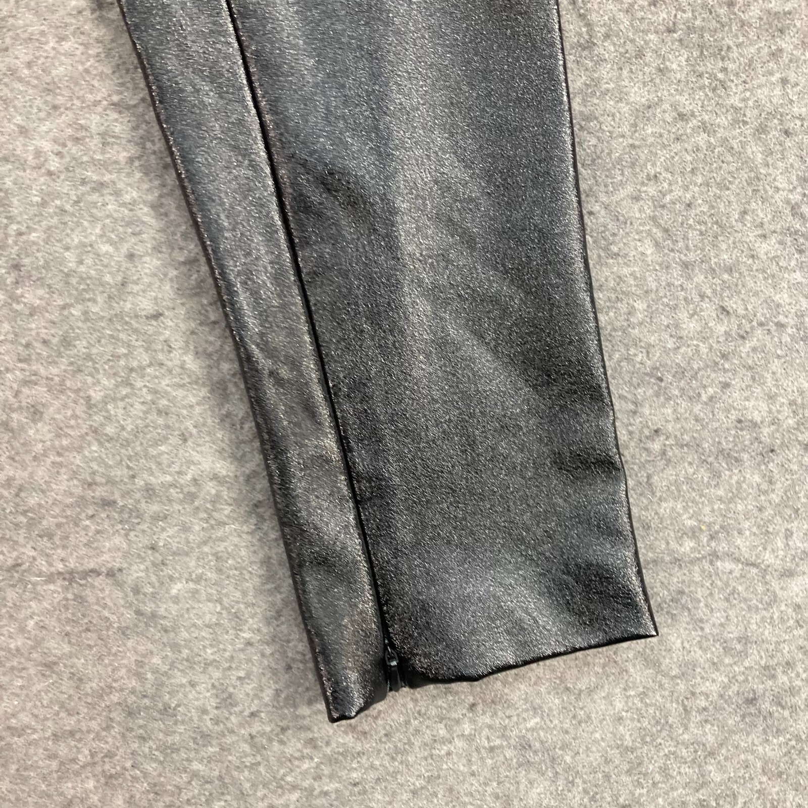 Stand Studio Tabitha Pants Womens 34 XS Faux Leather Skinny With Defects 34725