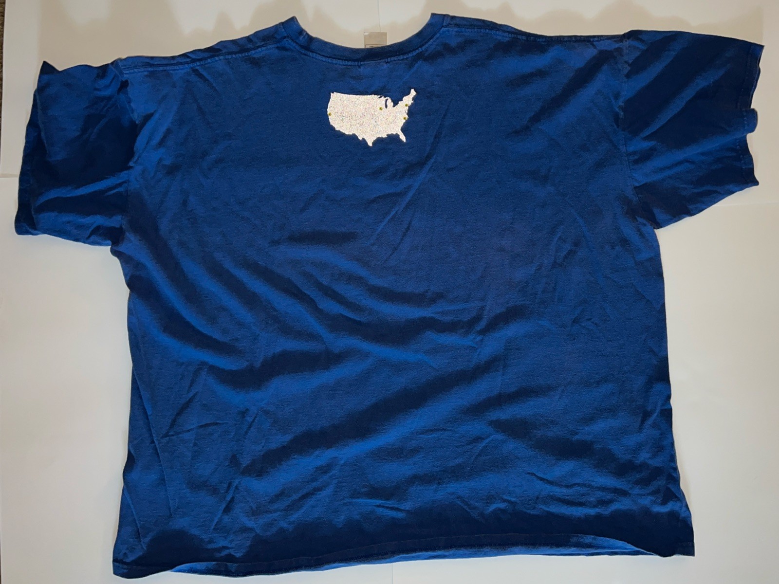 Air Jordan Blue Global T-Shirt Basketball Print size XXXL 3x Brand