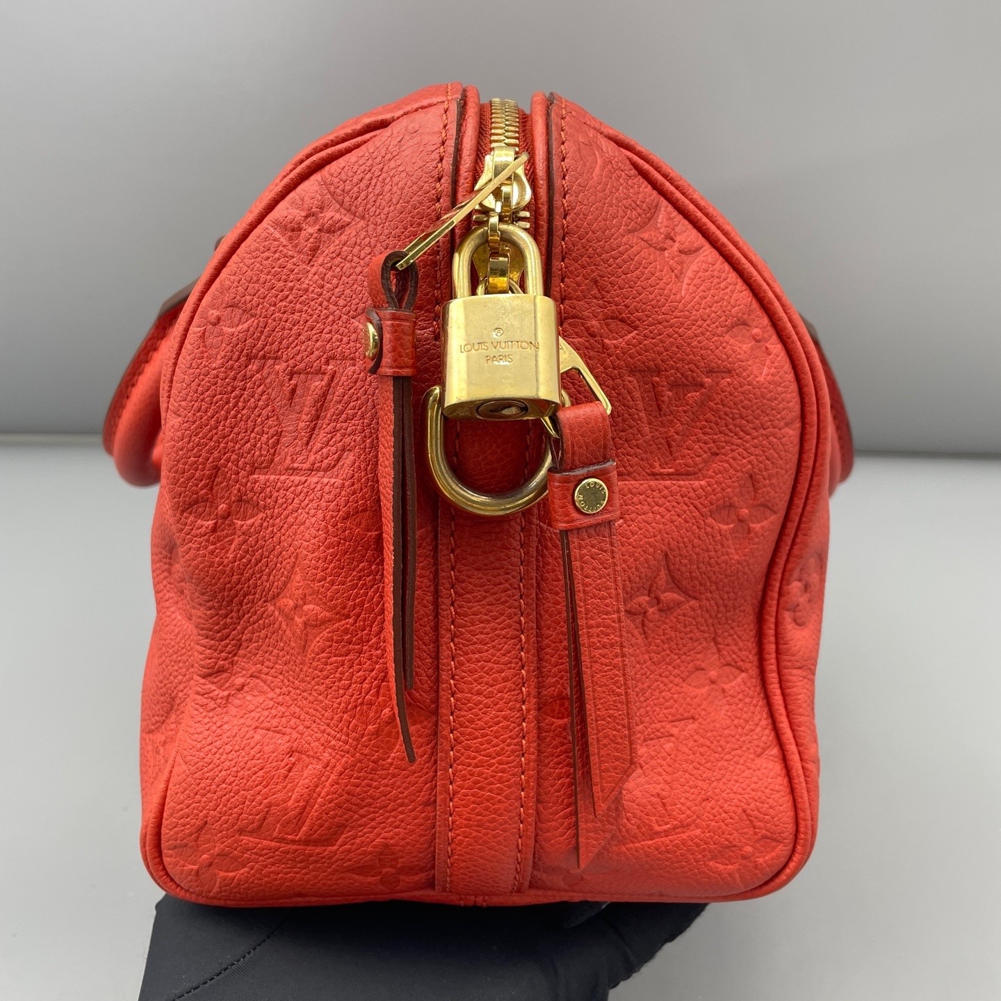 Louis Vuitton Pre-Owned Authentic Luxury Handbag Red 25*18*15cm