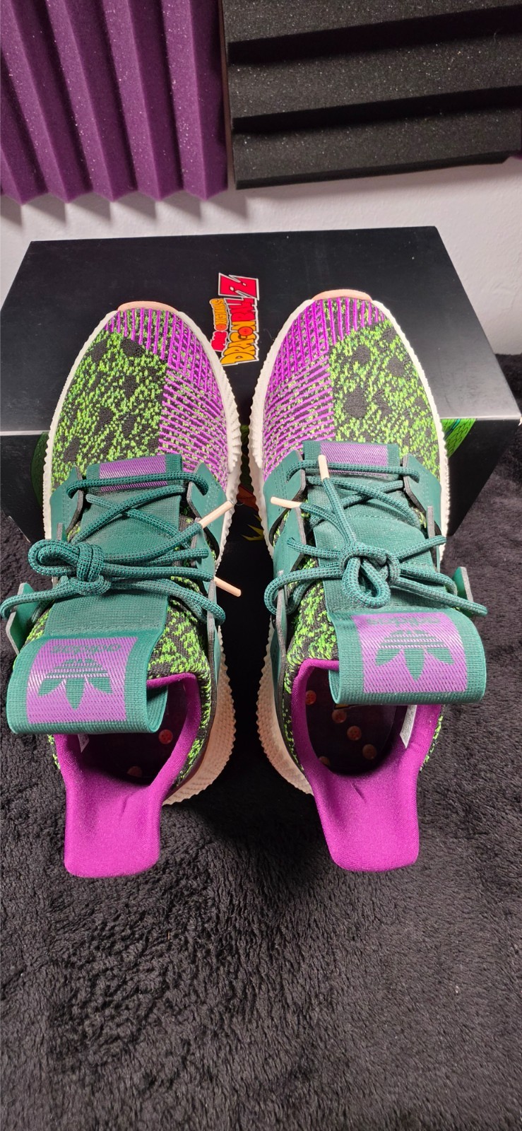 Adidas x Dragon Ball Z “Cell” Sneakers — Size 8.5