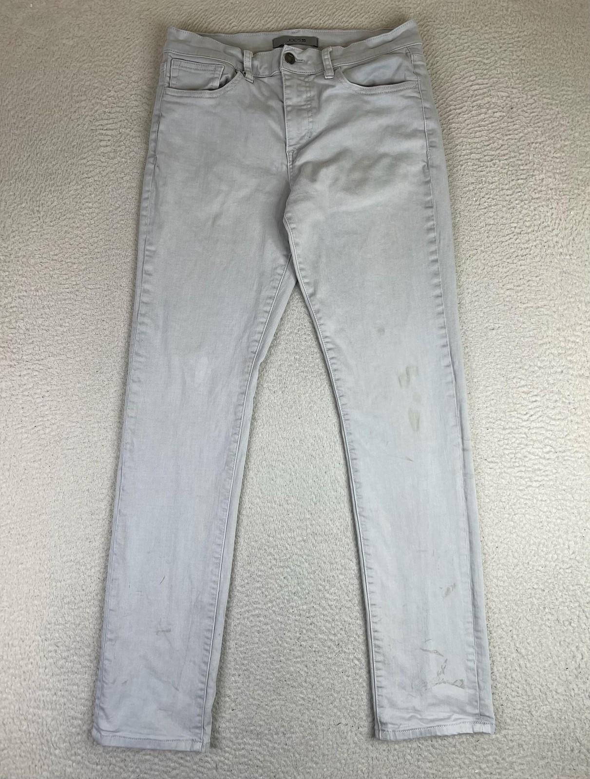 Joe’s Jeans The Brixton Jeans Mens 30×32 Gray Slim Straight Stretch Denim Pants