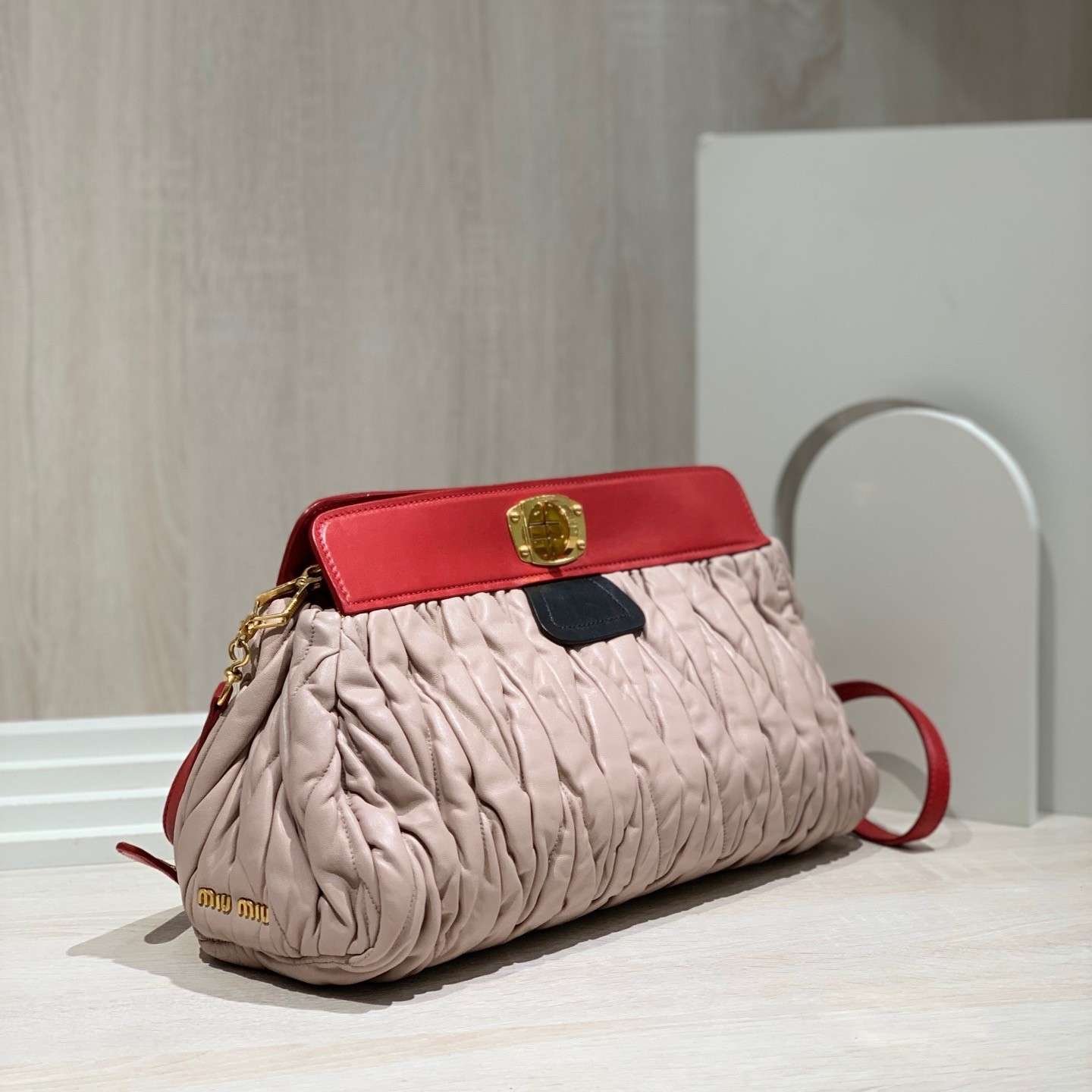 Miu Miu Pre-Owned Authentic Crossbody Bag Colorblock