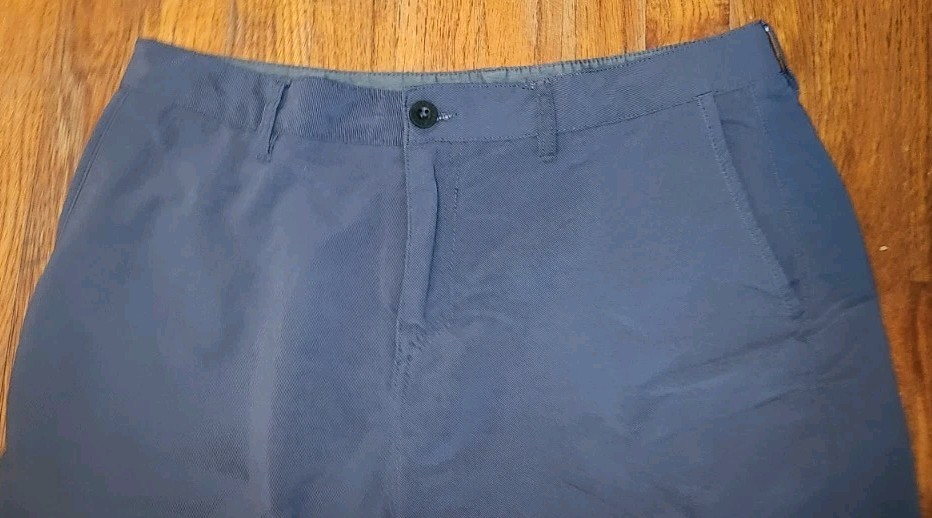 Quiksilver Trunks Shorts Size Men 34 Nylon/Poly Gray Pockets 34X9 Amph/Bians