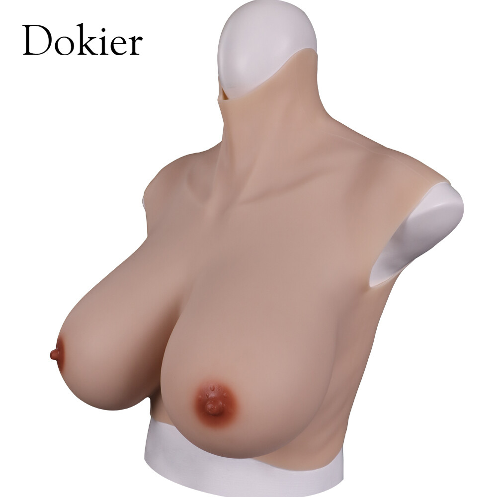 Dokier Oversize Silicone Breast Forms For Large Frame Crossdresser Drag Queen